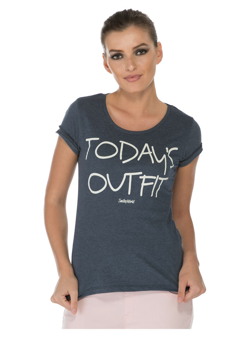 Smiley World Printed T-shirt-women-clothing-tshirts-image-5