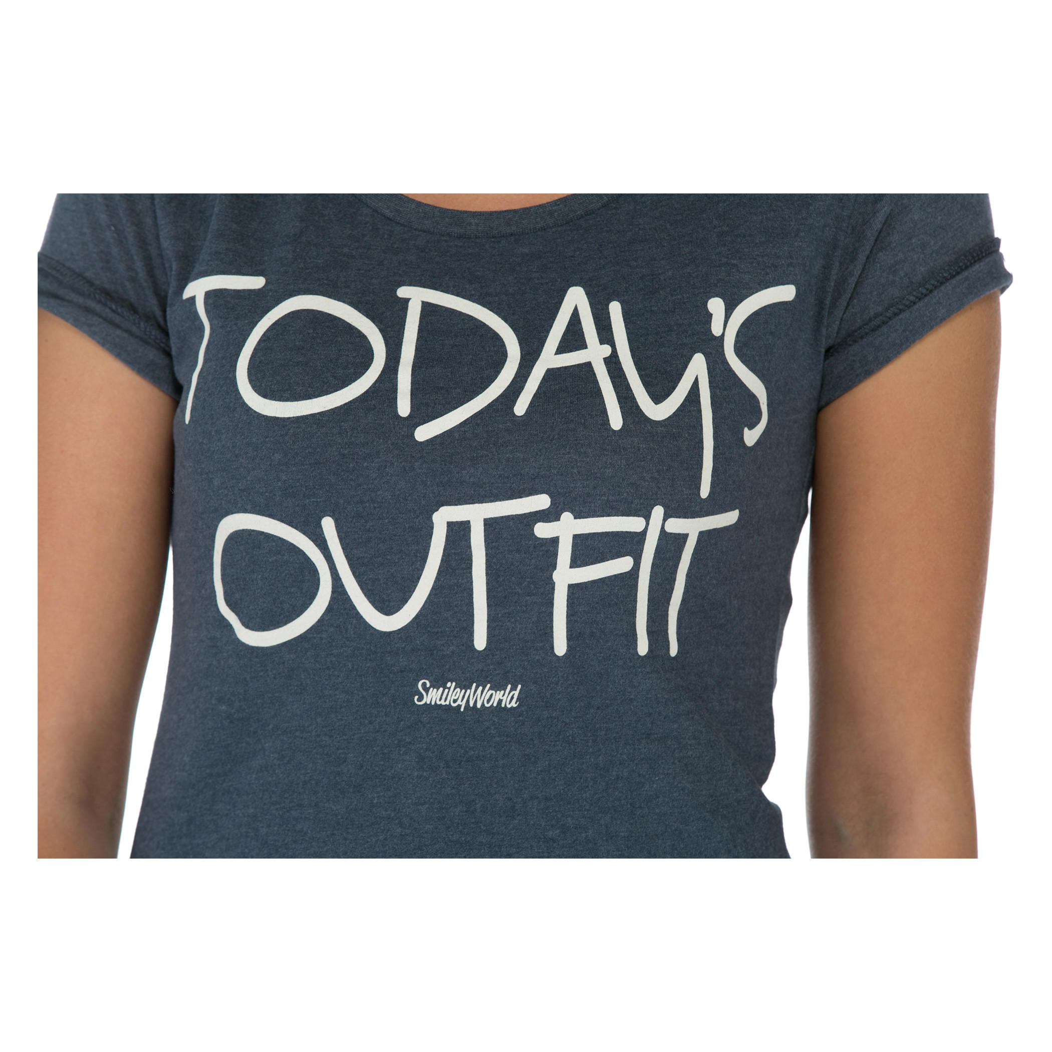 Smiley World Printed T-shirt-women-clothing-tshirts-image-4