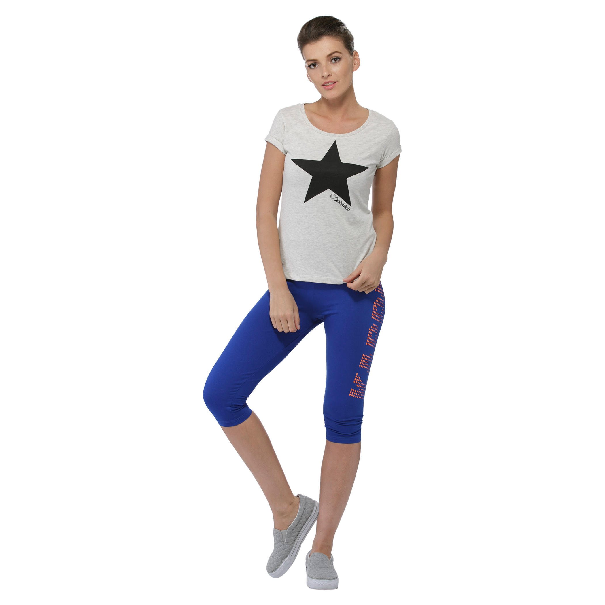 Smiley World Short Sleeves T-shirt-women-clothing-tshirts-image-5