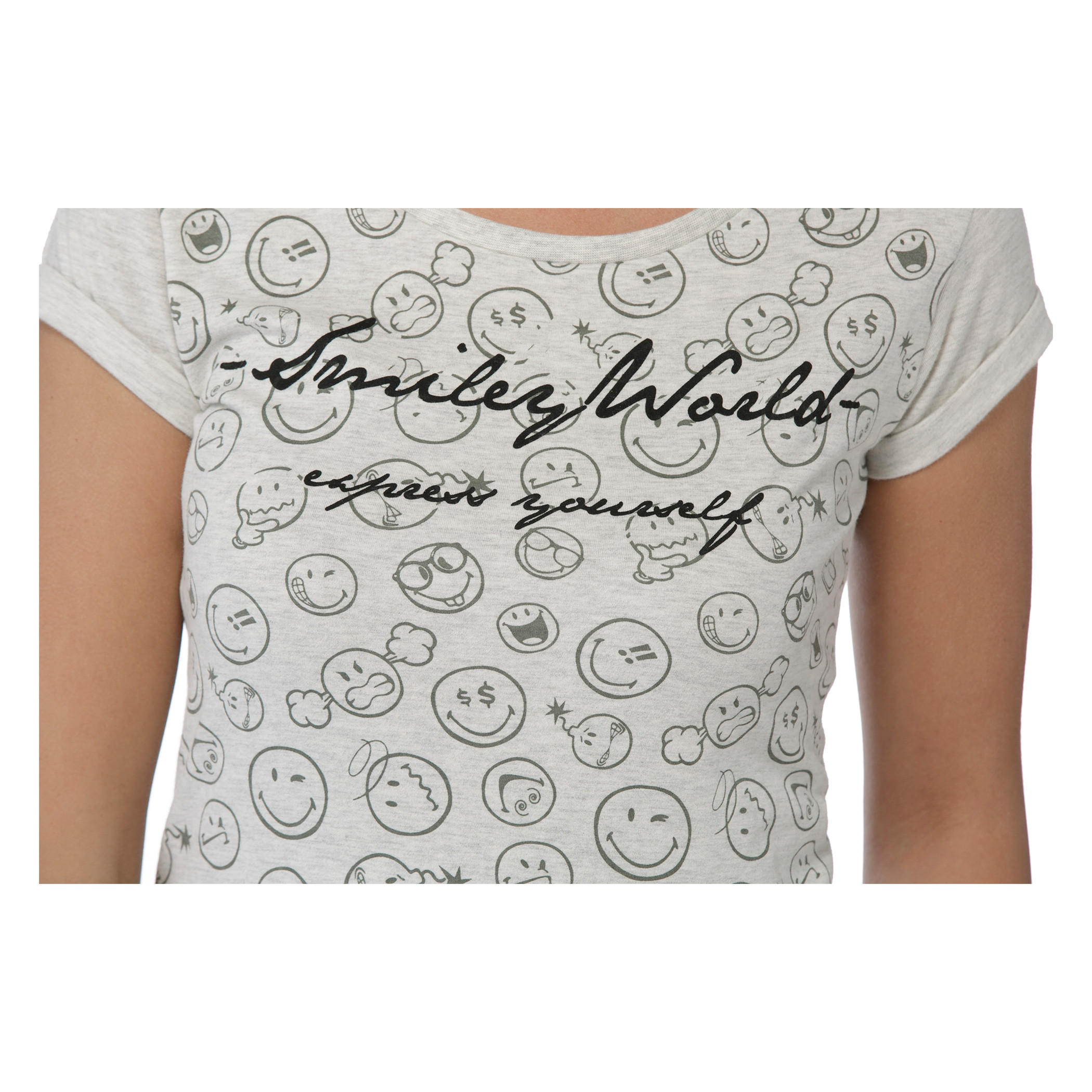 Smiley World Short Sleeves T-shirt-women-clothing-tshirts-image-4