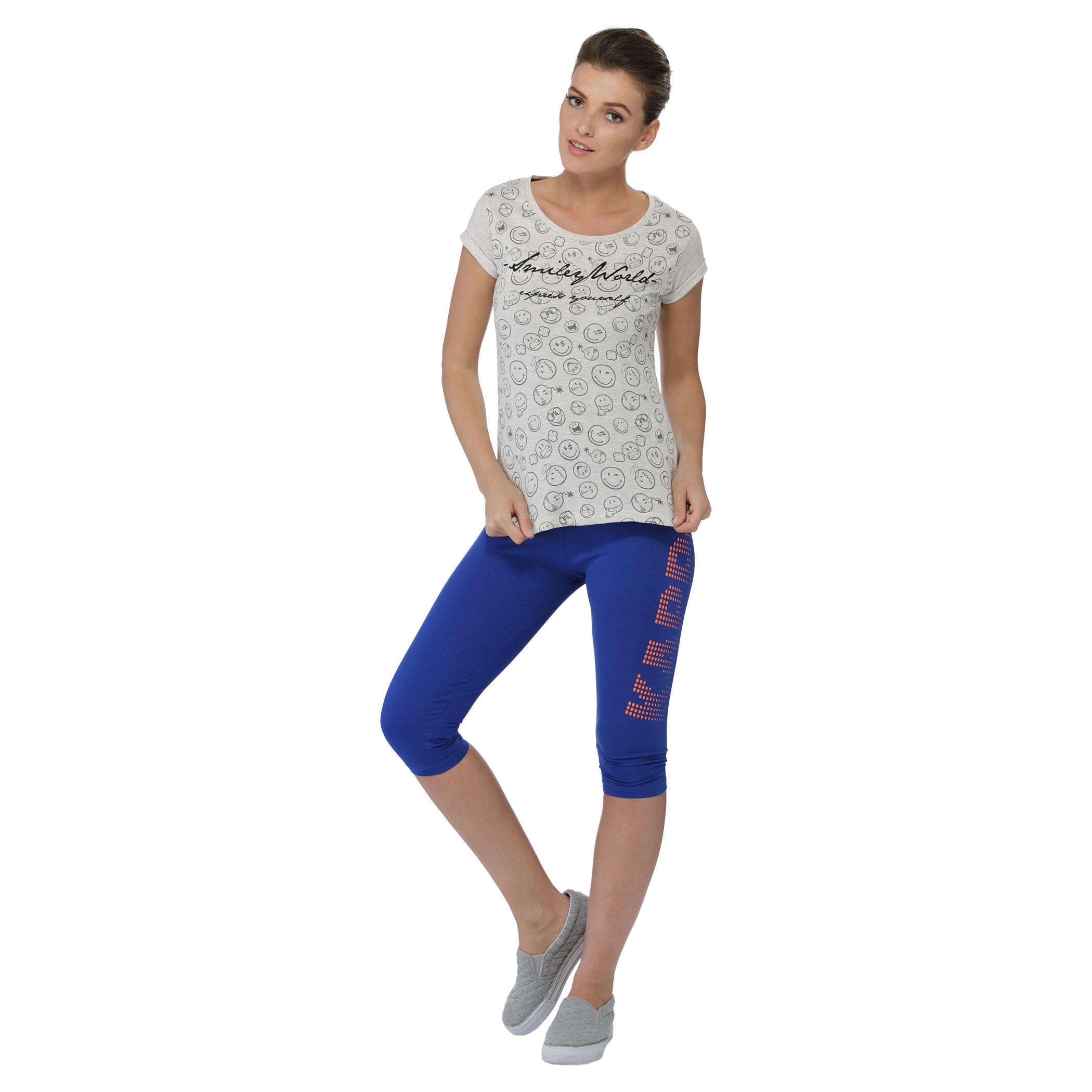 Smiley World Short Sleeves T-shirt-women-clothing-tshirts-image-5