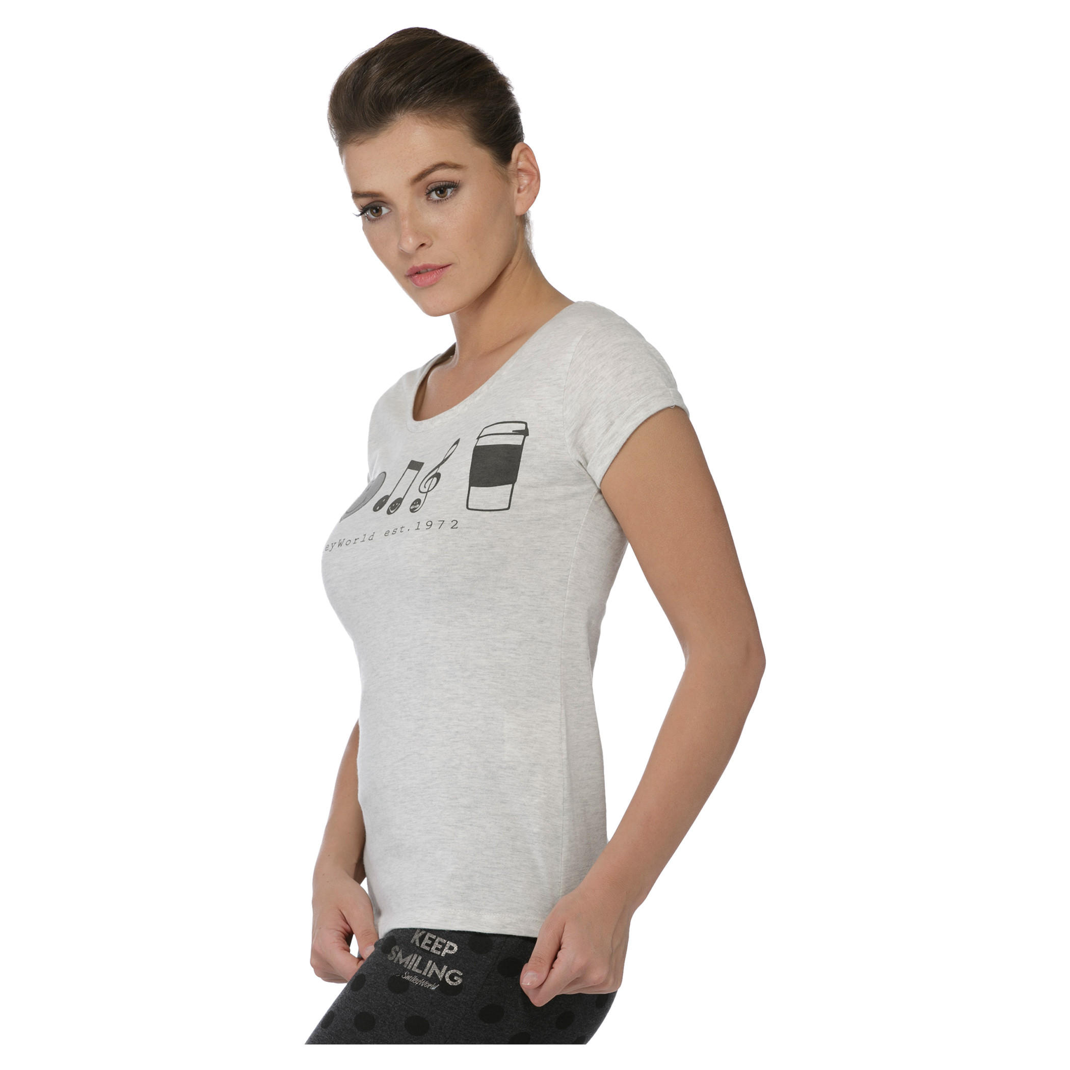 Smiley World Short Sleeves T-shirt-women-clothing-tshirts-image-3