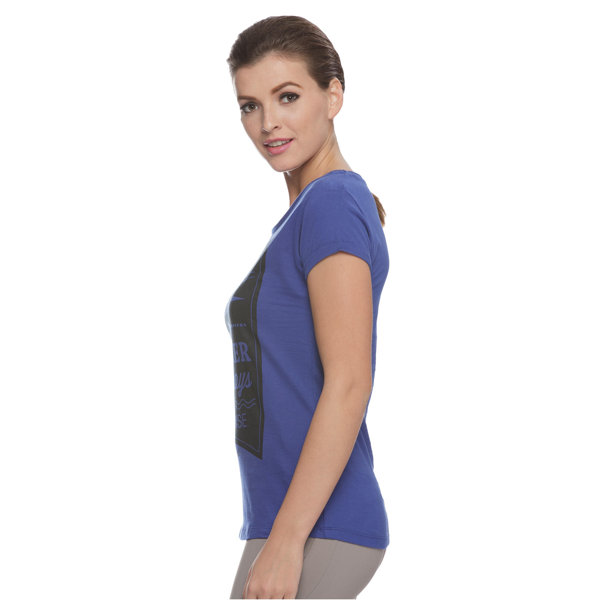 Smiley World Printed T-shirt-women-clothing-tshirts-image-3