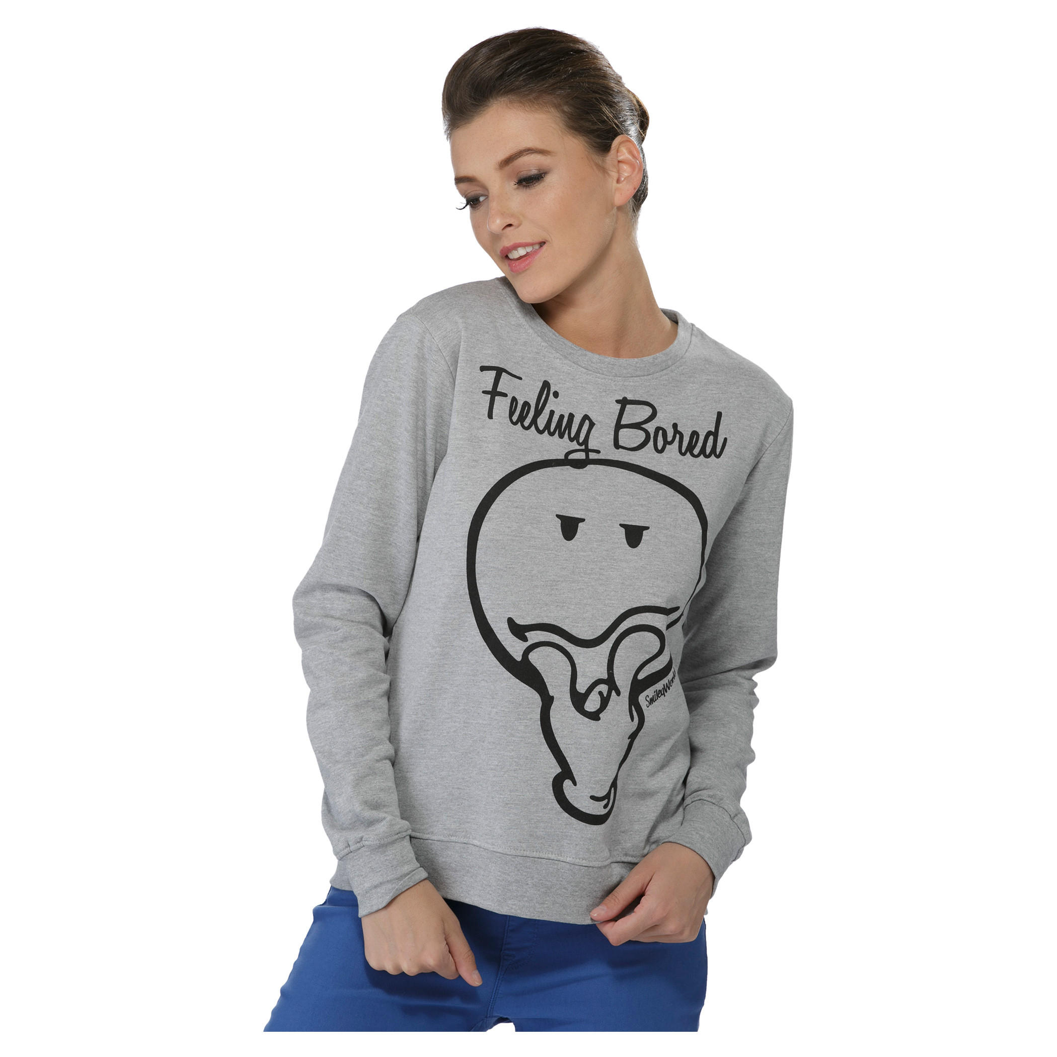 Smiley World Long Sleeves Sweatshirt-women-winterwear-hoodiesandsweatshirts-sweatshirts-image-1
