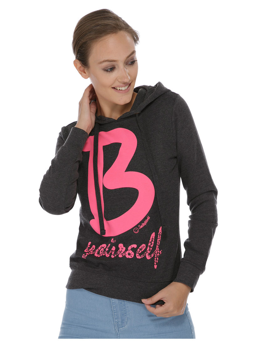Smiley World Printed Sweatshirt with Hood-women-winterwear-hoodiesandsweatshirts-hoodies-image-5