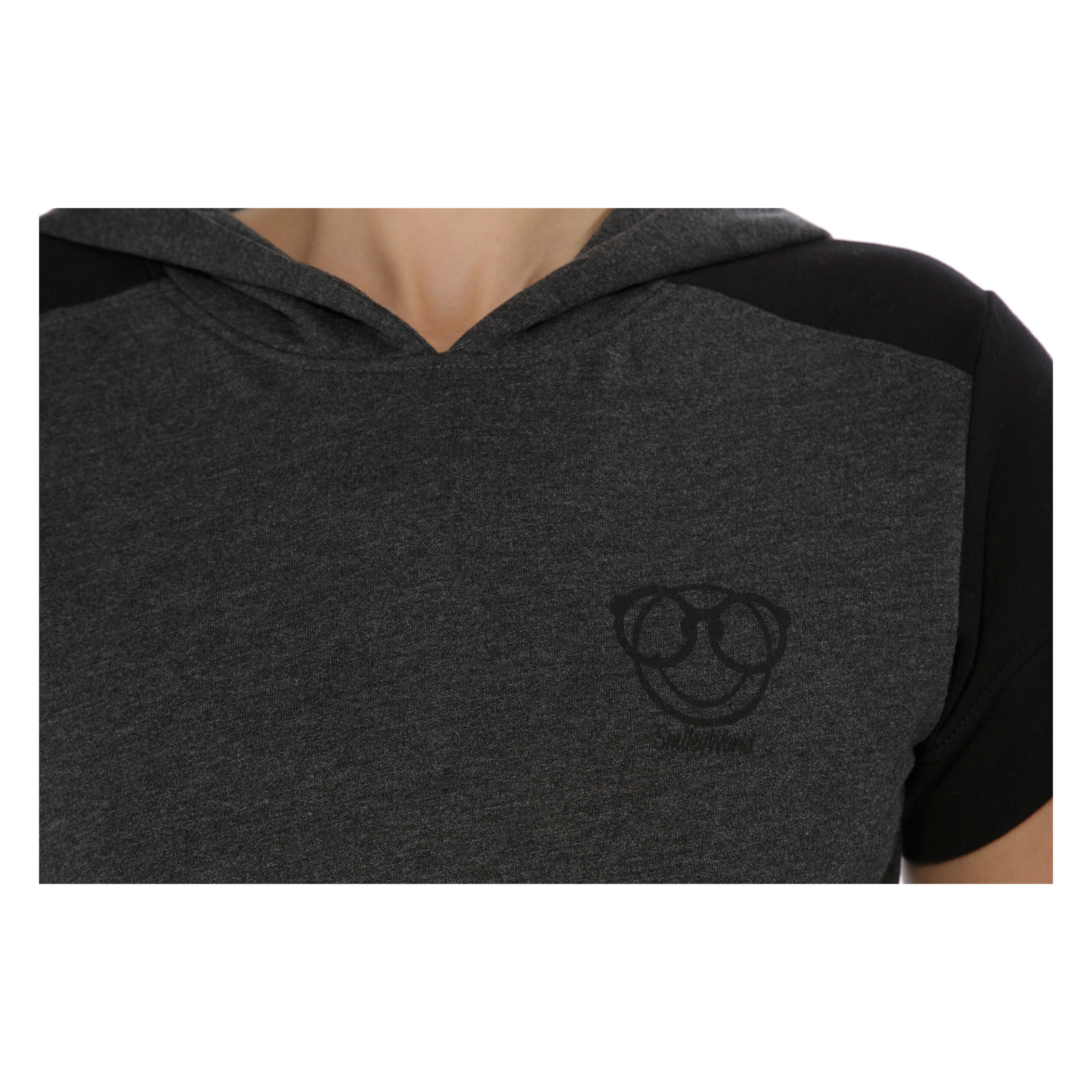 Smiley World Short-sleeved T-shirt with Hood-women-clothing-tshirts-image-2