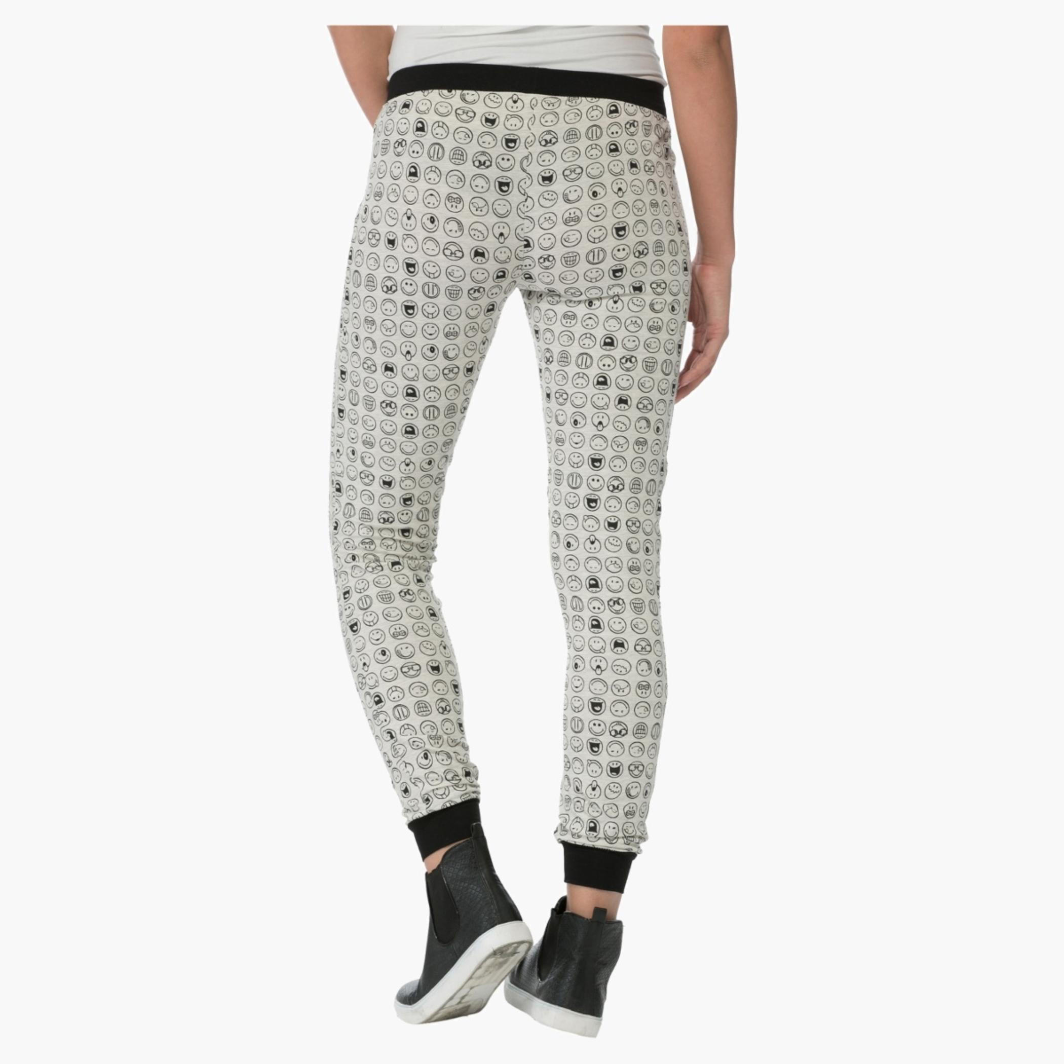 Smiley World Printed Jog Pants-women-clothing-bottoms-joggers-image-4