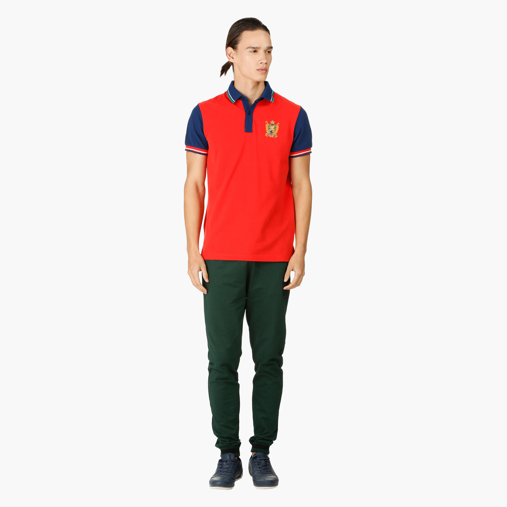 Smiley World Solid Colour Cuff Pants-men-clothing-bottoms-joggers-image-5