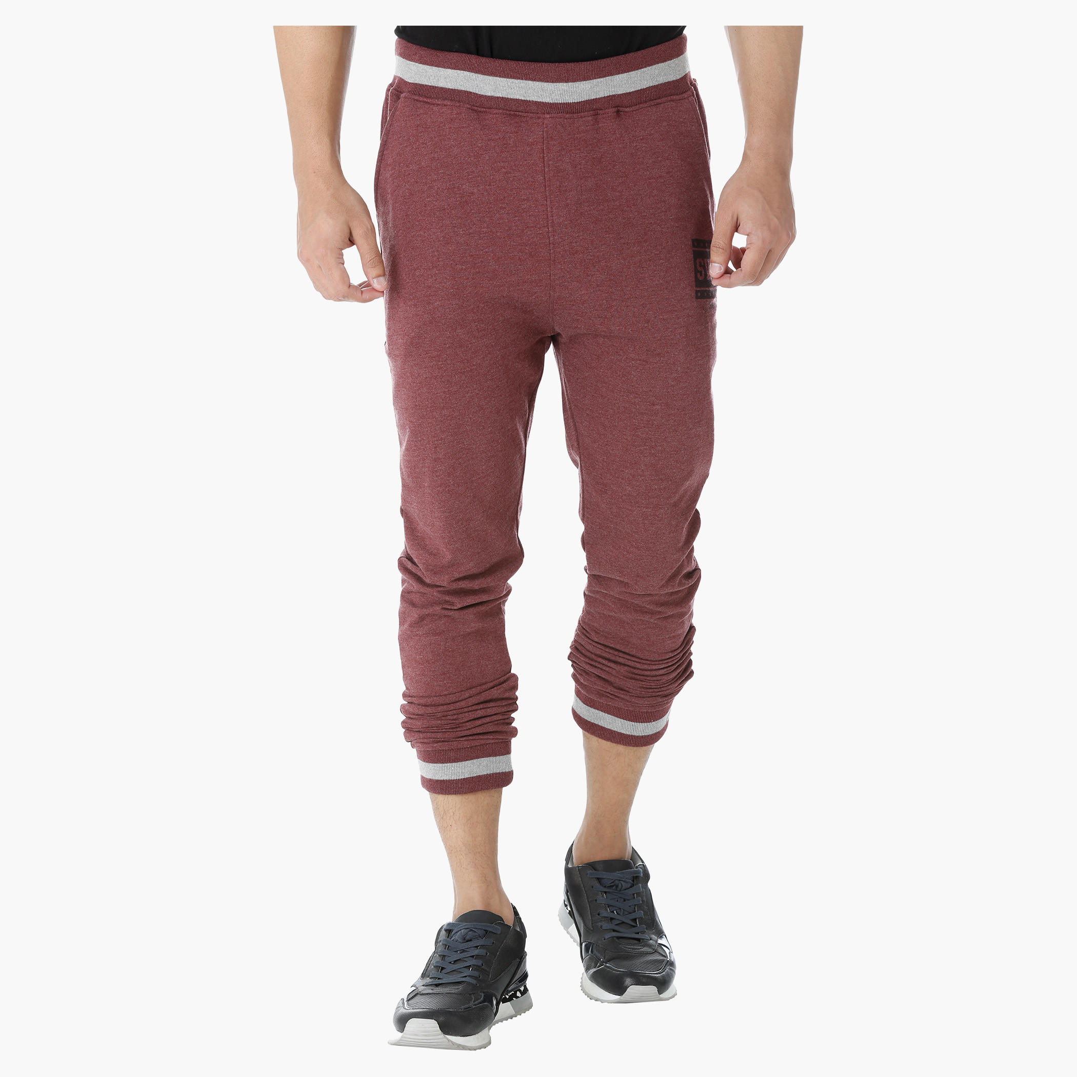 Smiley World Full Length Jog Pants-men-clothing-bottoms-joggers-image-1