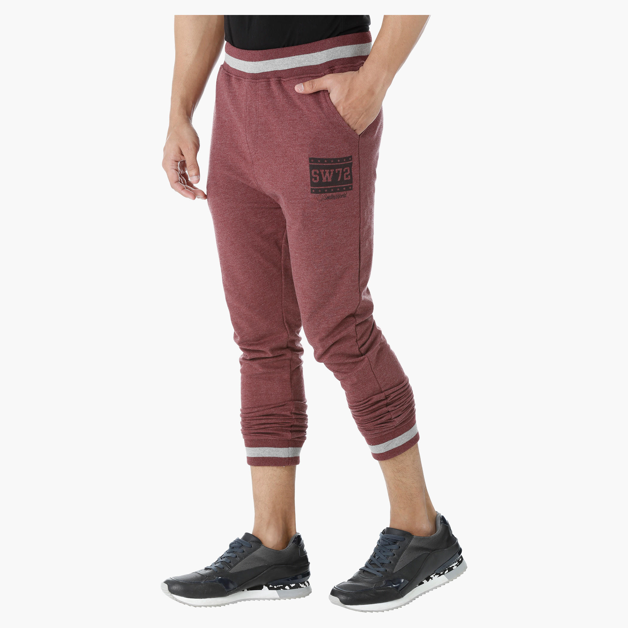 Smiley World Full Length Jog Pants-men-clothing-bottoms-joggers-image-3