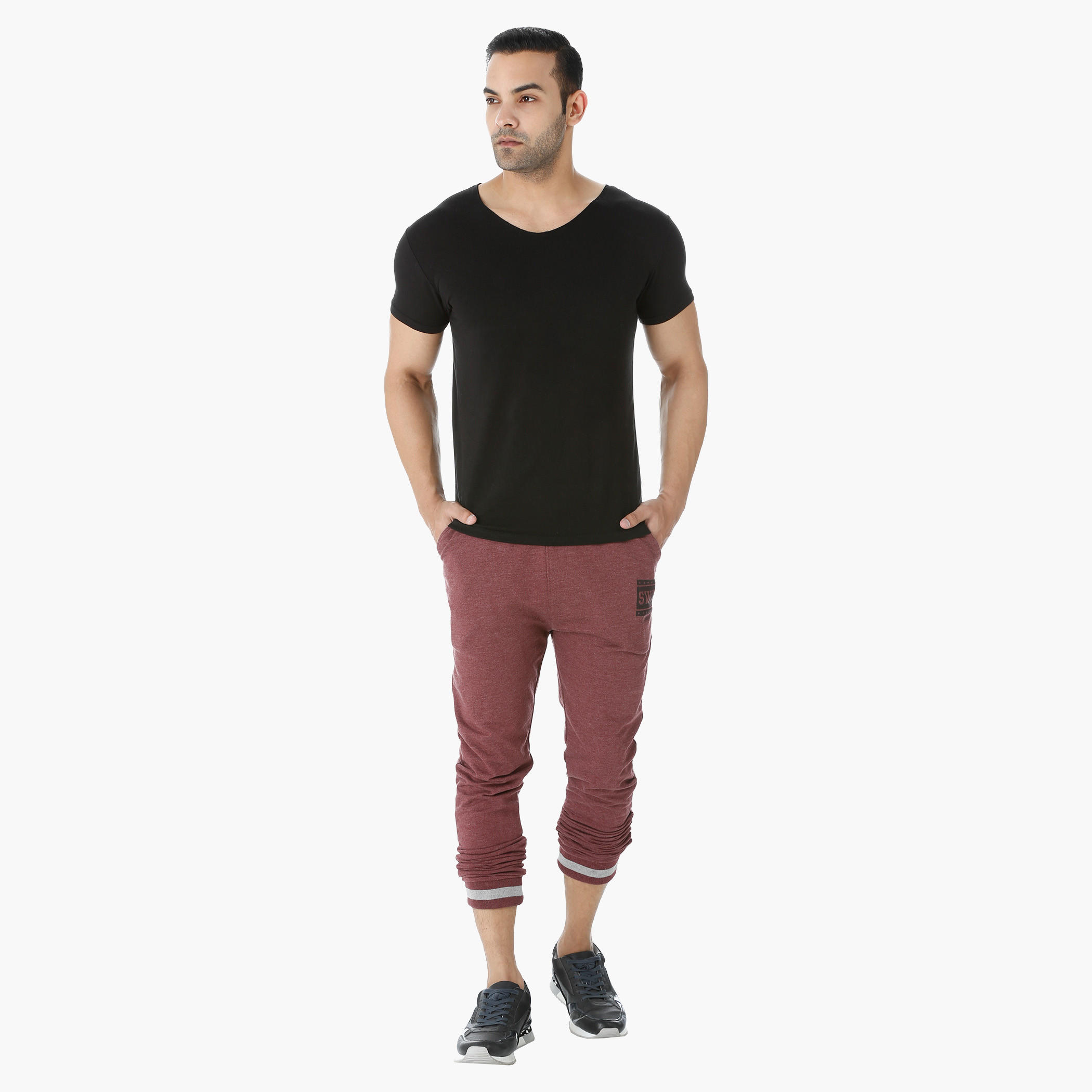 Smiley World Full Length Jog Pants-men-clothing-bottoms-joggers-image-5