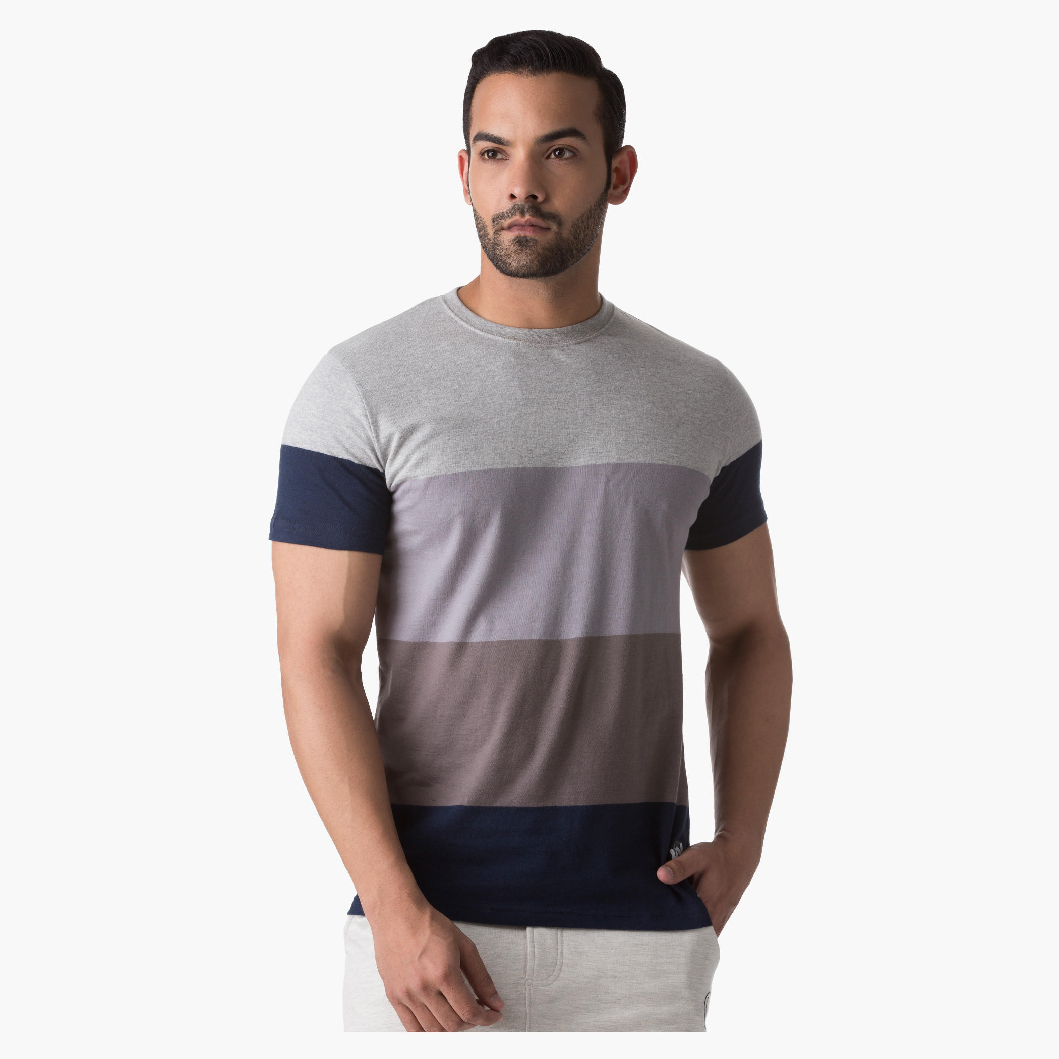 Smiley World Cotton Yarn Dye T-Shirt-men-clothing-tshirtsandpolos-tshirts-image-1