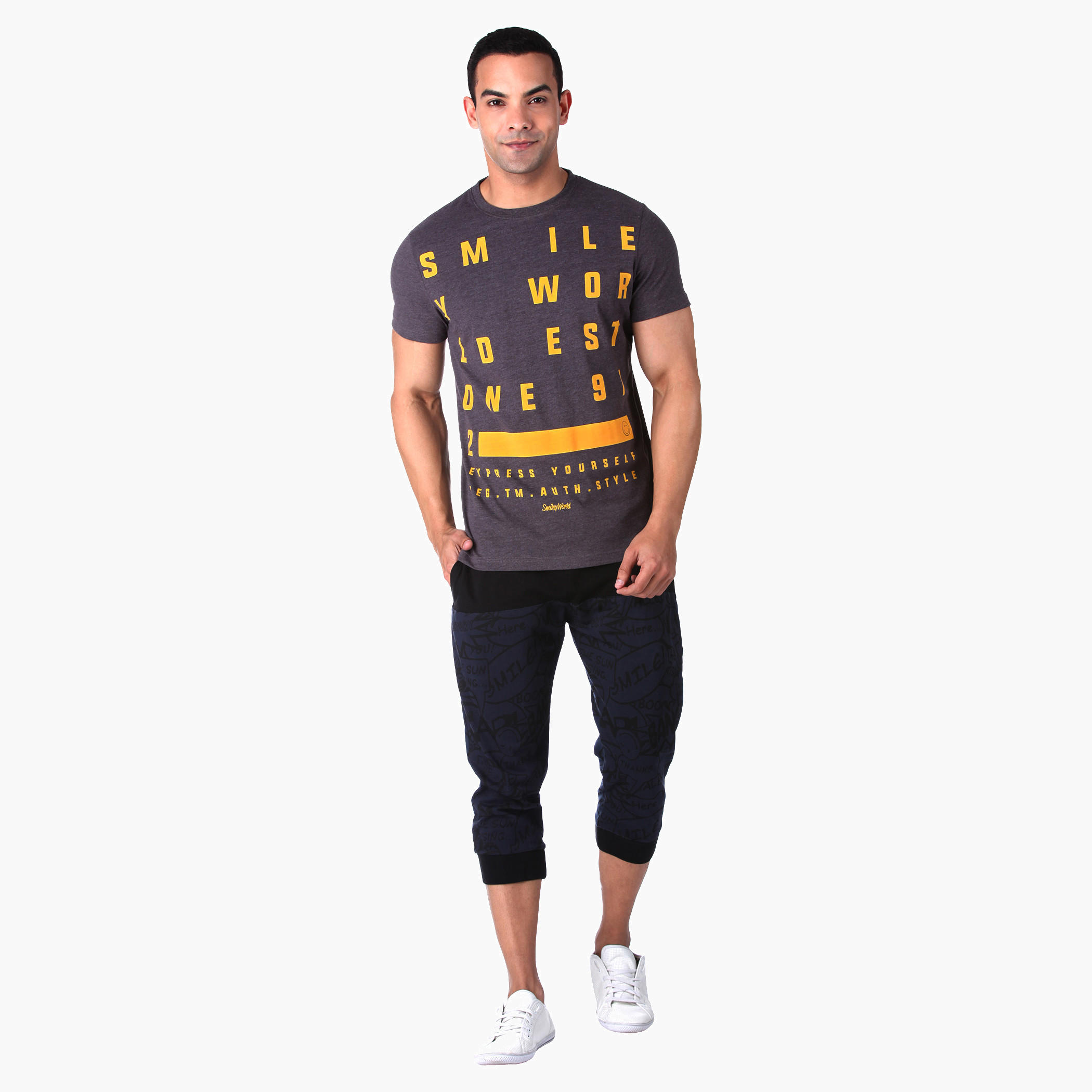 Smiley World Printed T-shirt-men-clothing-tshirtsandpolos-tshirts-image-5