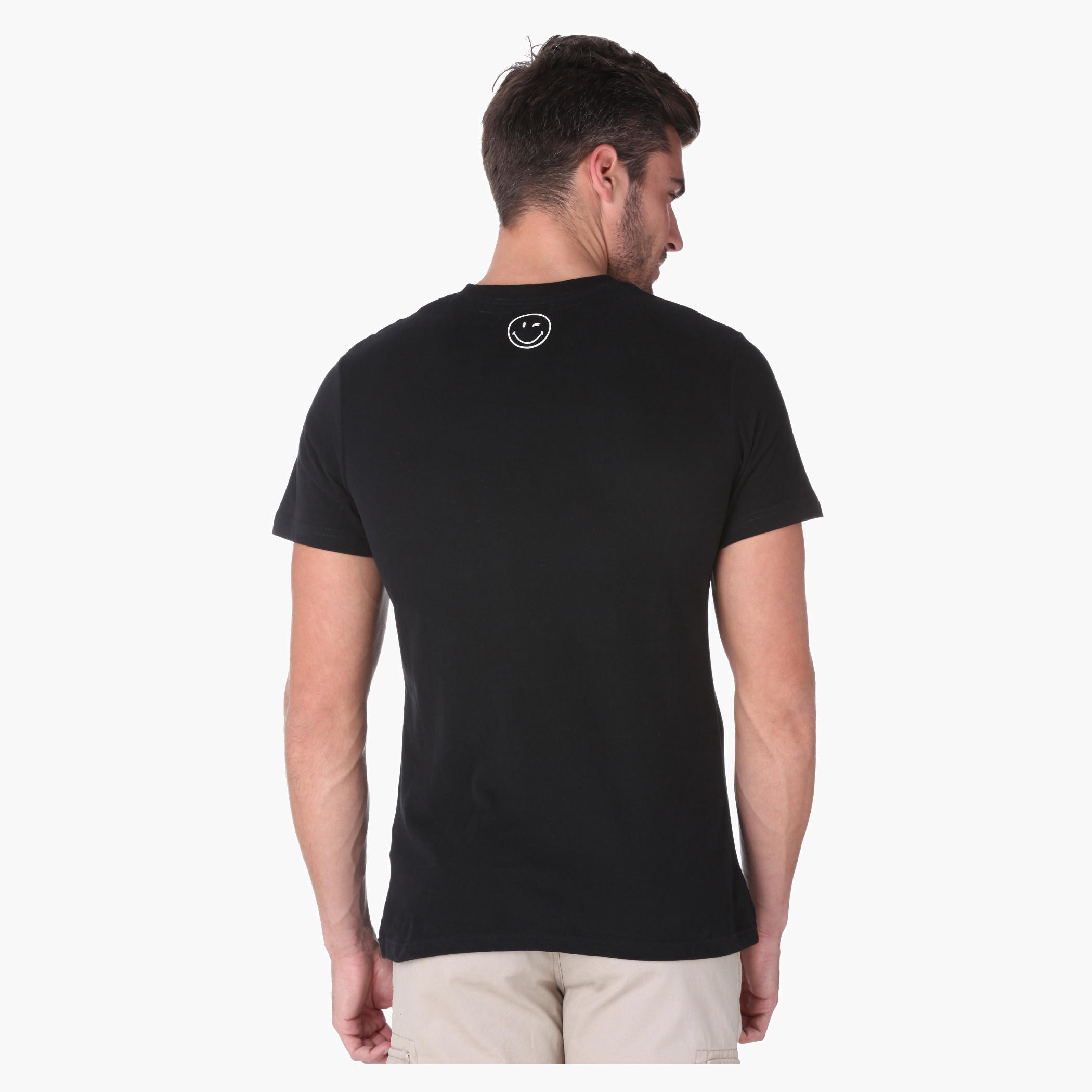 Smiley World Crew Neck T-shirt-men-clothing-tshirtsandpolos-tshirts-image-4