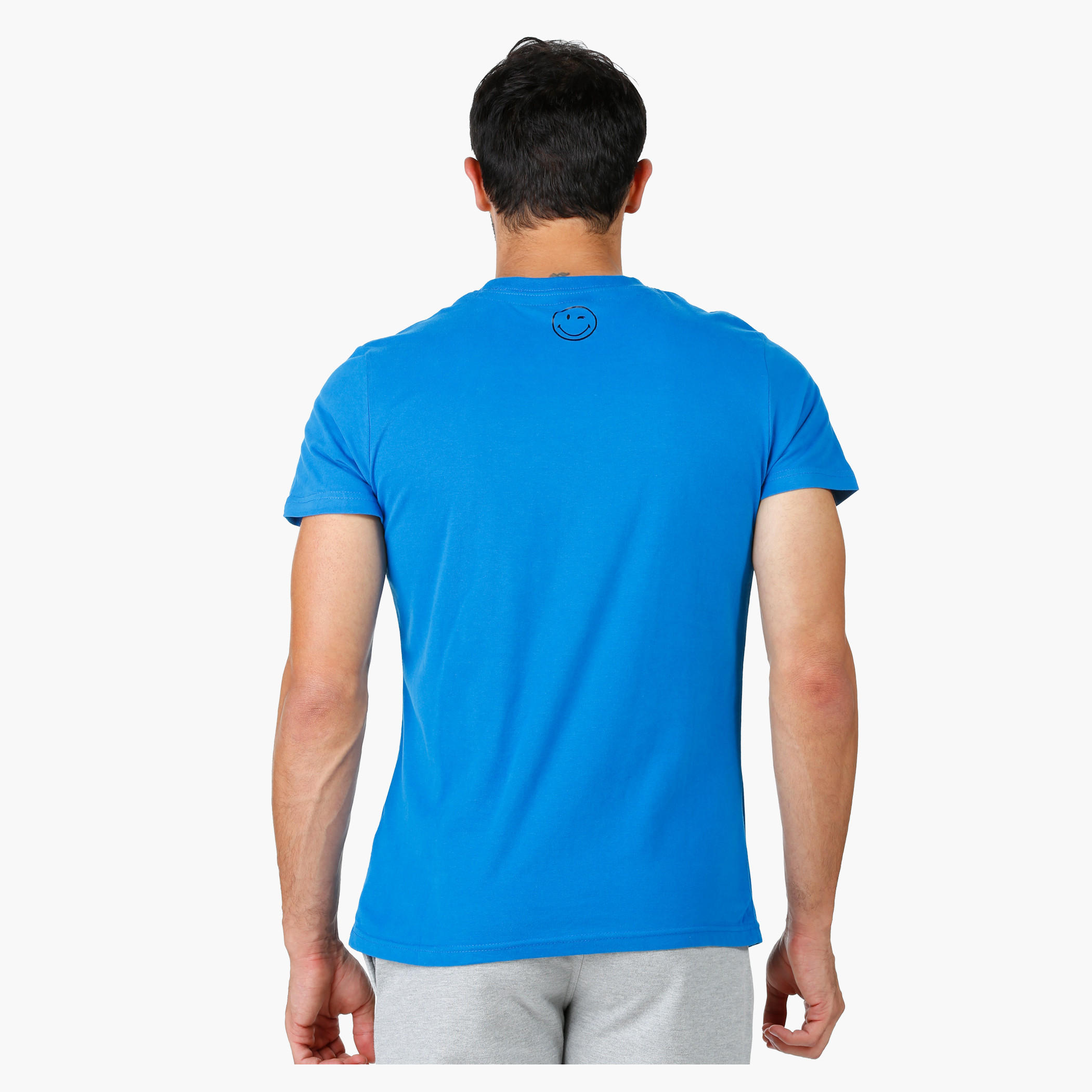 Smiley World Cotton T-Shirt in Regular Fit-men-clothing-tshirtsandpolos-tshirts-image-4