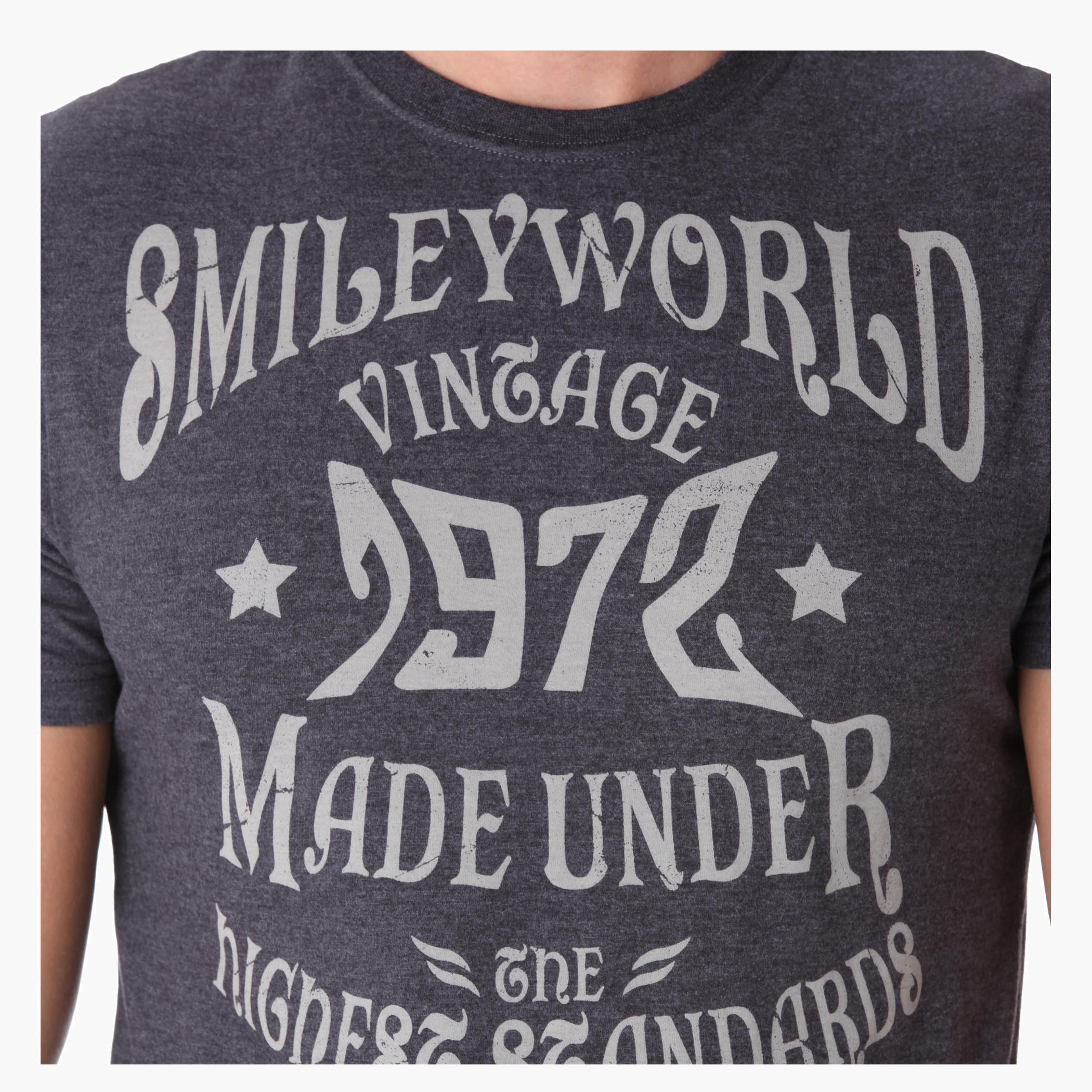 Smiley World Crew Neck T-shirt-men-clothing-tshirtsandpolos-tshirts-image-2