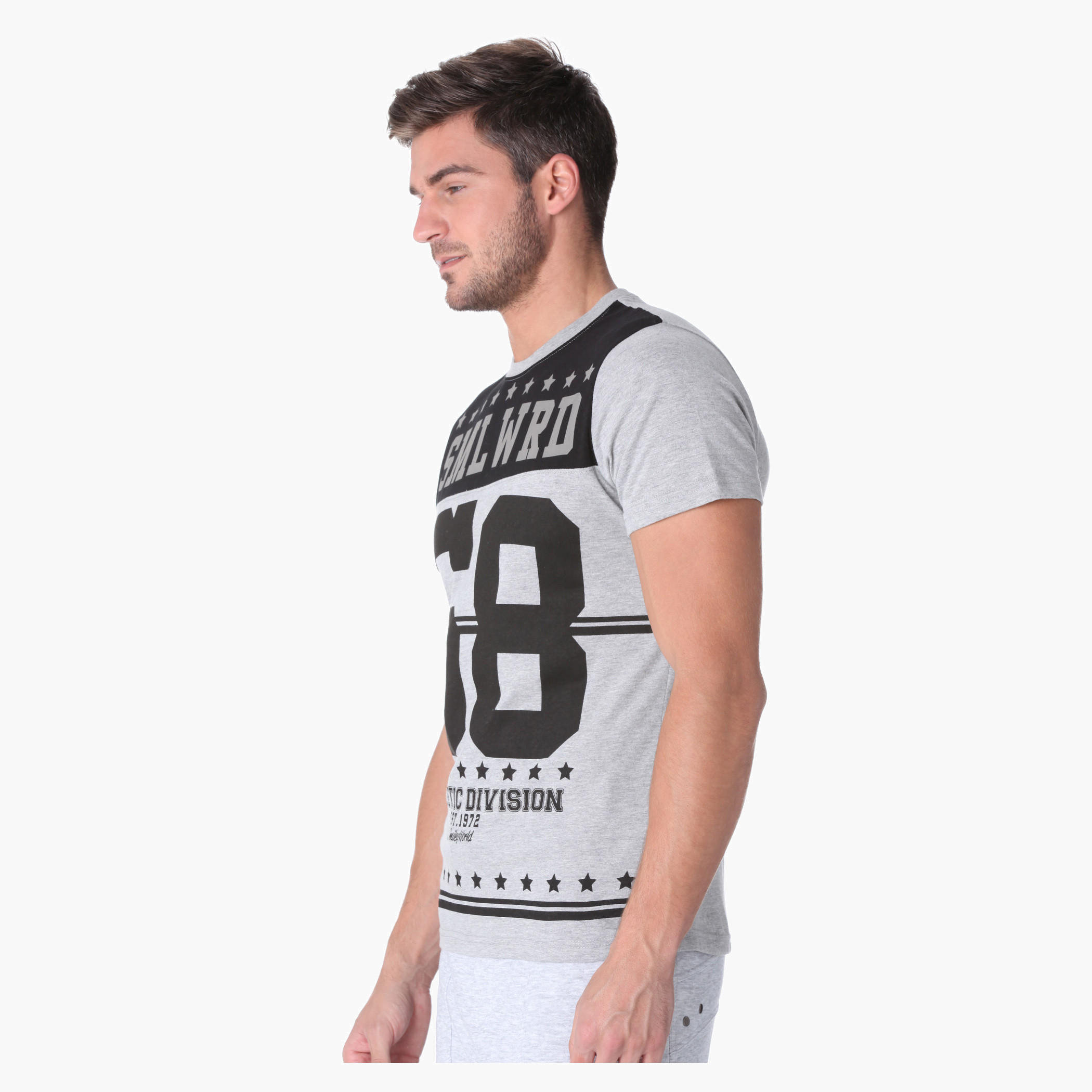 Smiley World Crew Neck T-shirt-men-clothing-tshirtsandpolos-tshirts-image-3