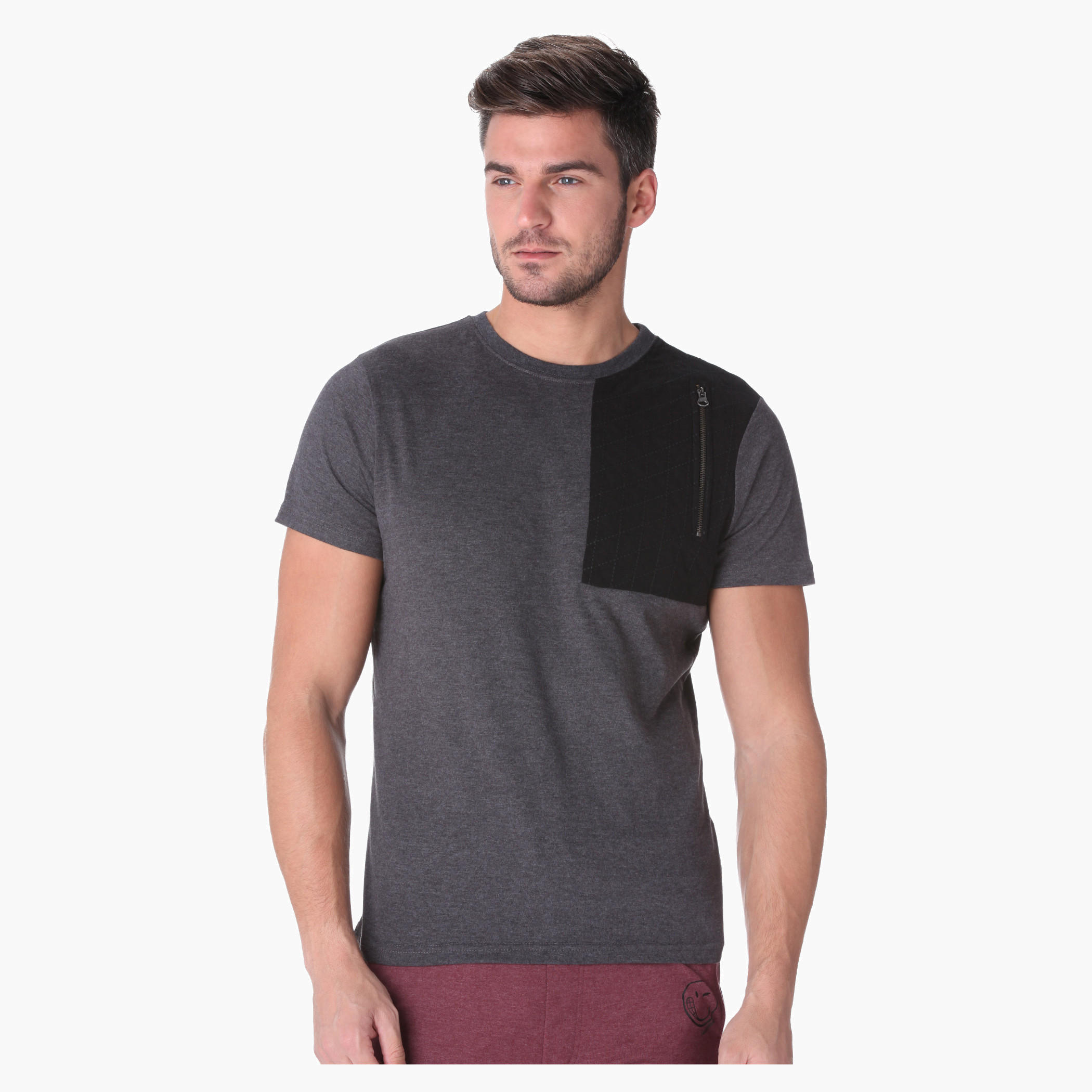 Smiley World Crew Neck T-shirt-men-clothing-tshirtsandpolos-tshirts-image-1