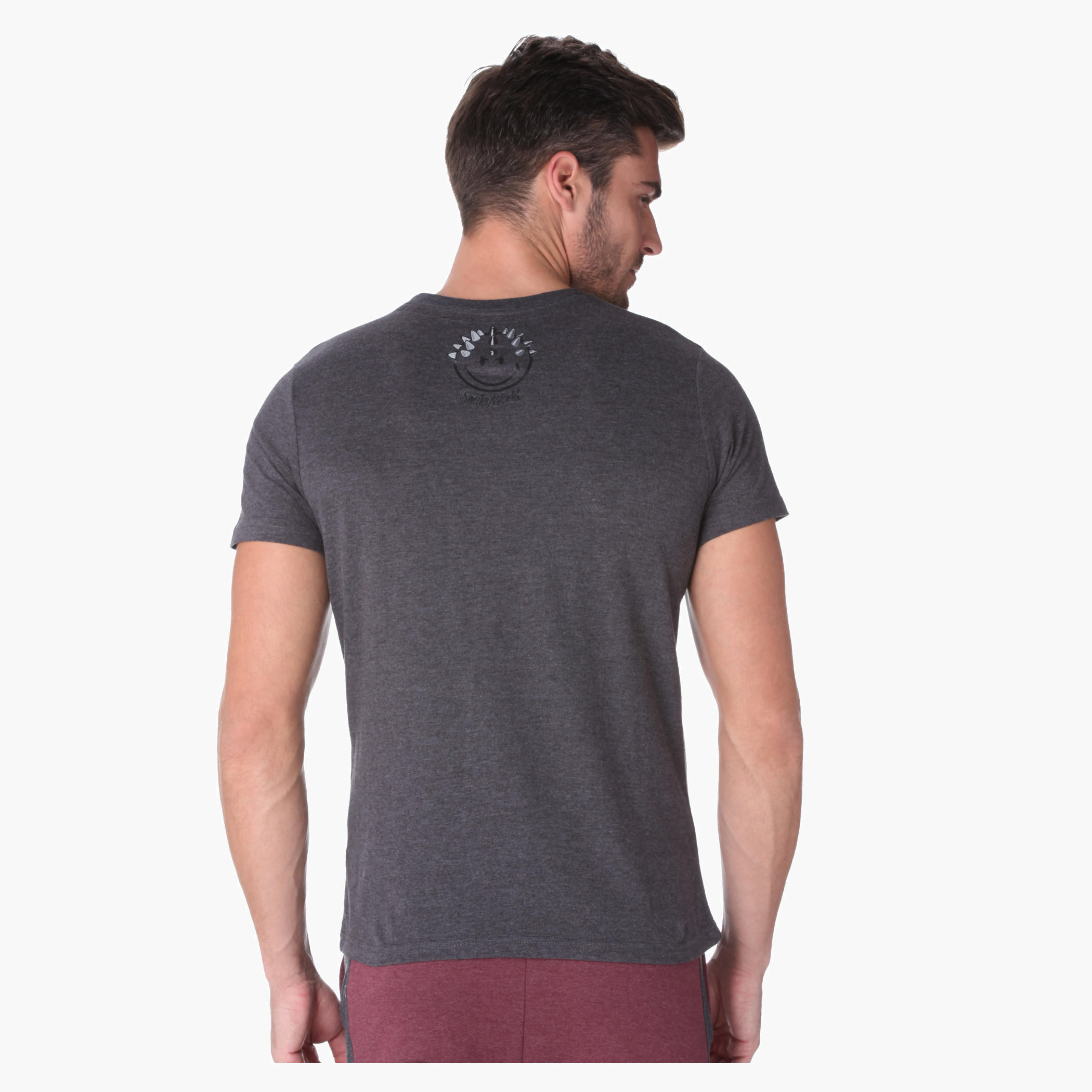 Smiley World Crew Neck T-shirt-men-clothing-tshirtsandpolos-tshirts-image-2