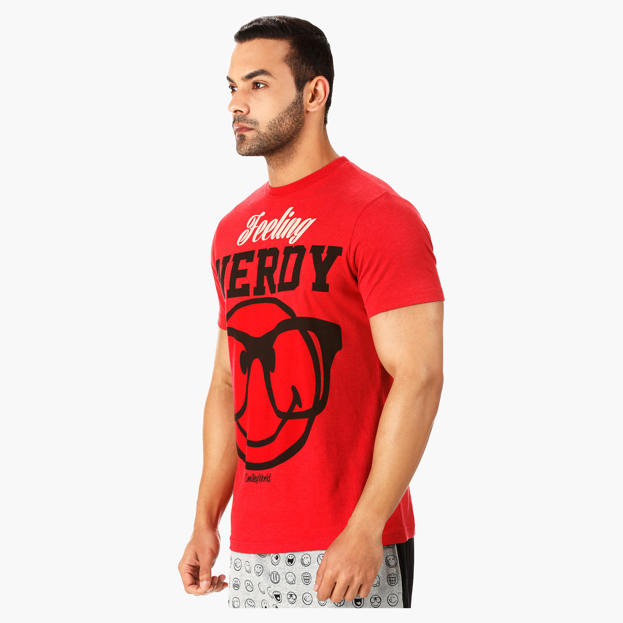 Smiley World Printed T-shirt-men-clothing-tshirtsandpolos-tshirts-image-3