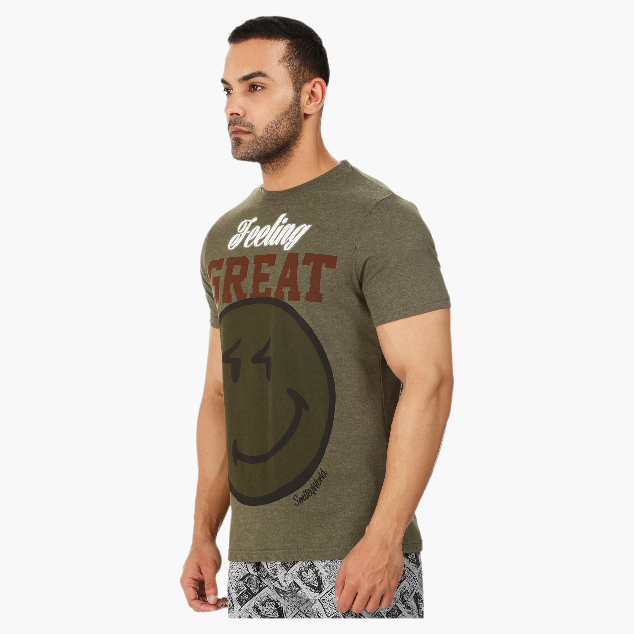 Smiley World Printed T-shirt-men-clothing-tshirtsandpolos-tshirts-image-3