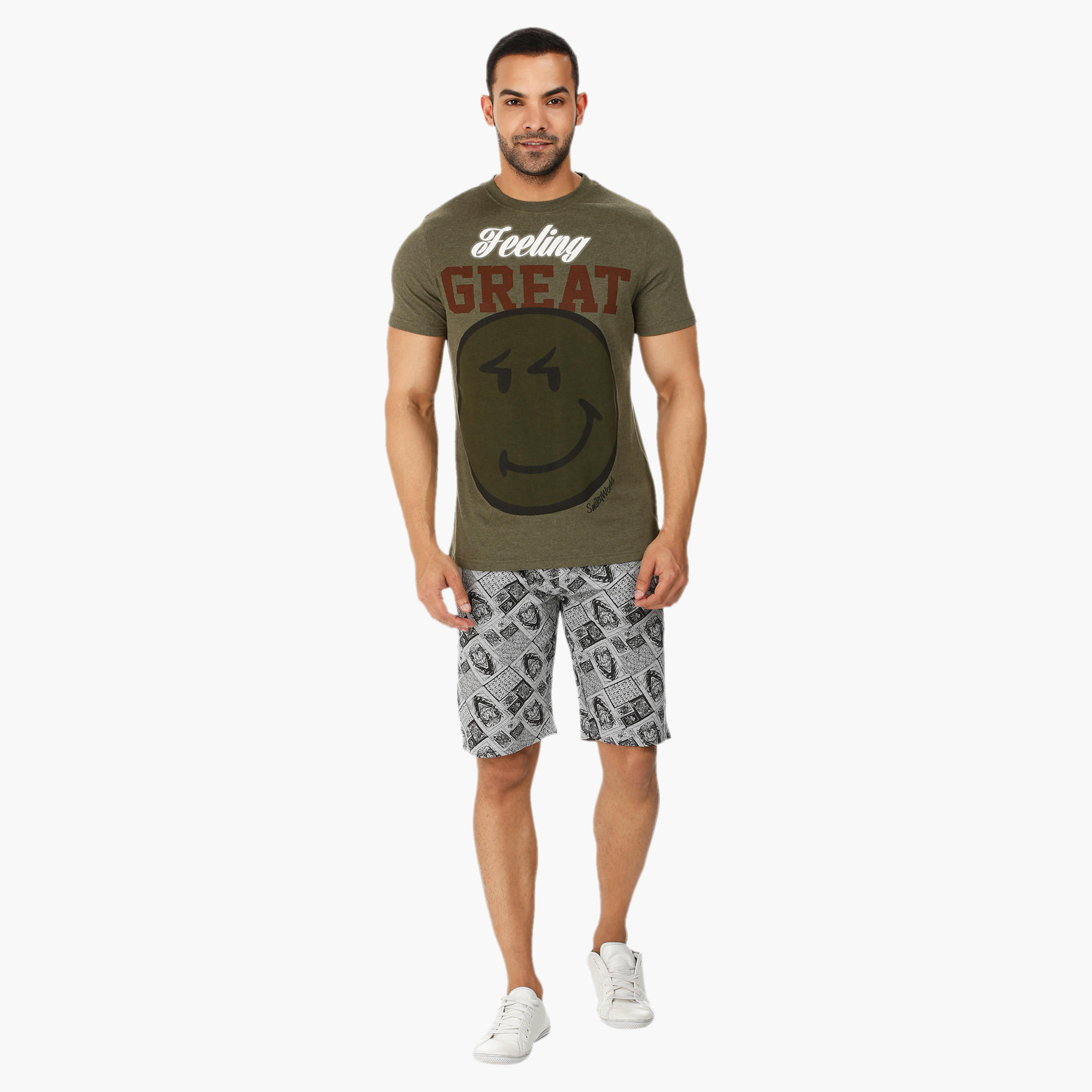 Smiley World Printed T-shirt-men-clothing-tshirtsandpolos-tshirts-image-5