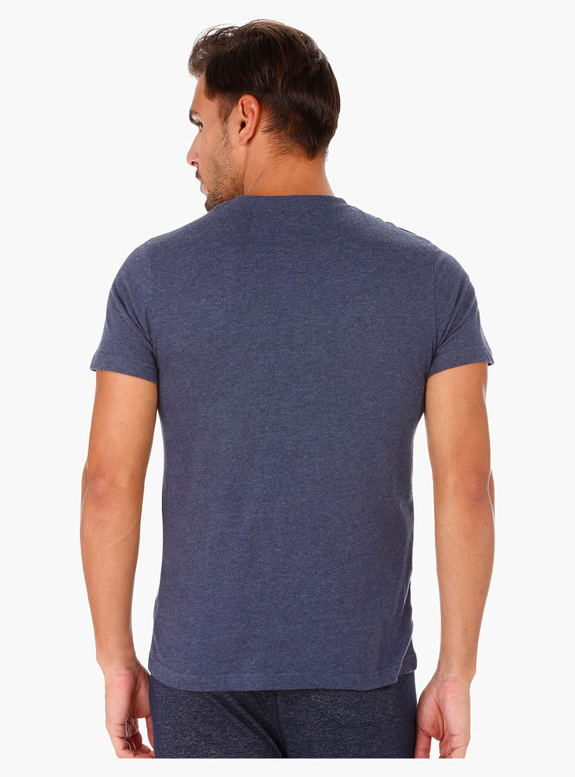 Smiley World Print T-Shirt with Short Sleeves-men-clothing-tshirtsandpolos-tshirts-image-4