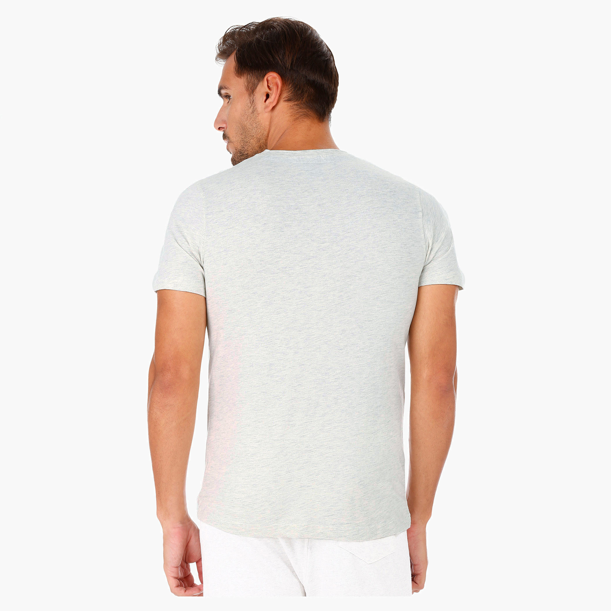 Smiley World Printed Cotton T-Shirt with Short Sleeves-men-clothing-tshirtsandpolos-tshirts-image-2