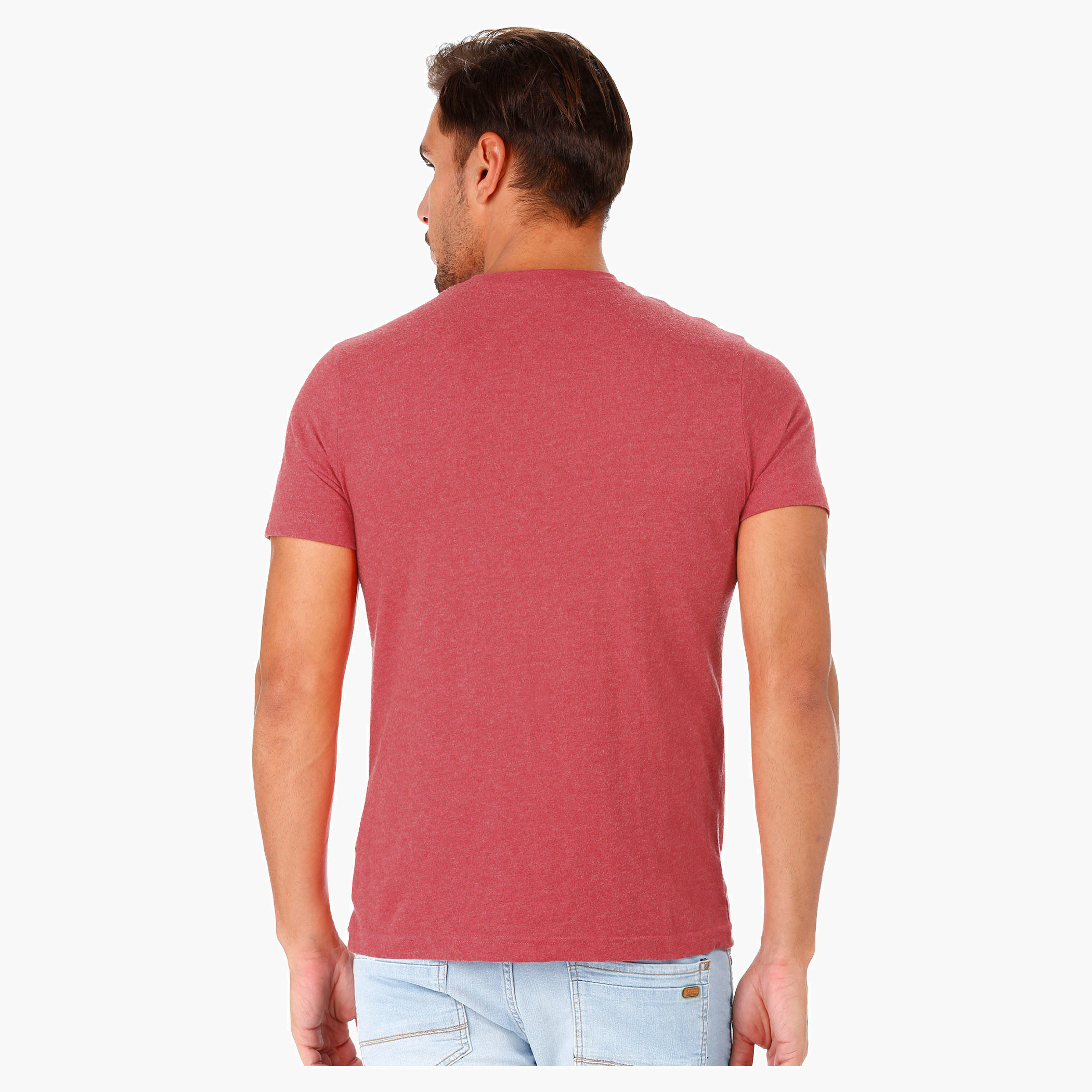 Smiley World Printed T-Shirt with Short Sleeves-men-clothing-tshirtsandpolos-tshirts-image-2