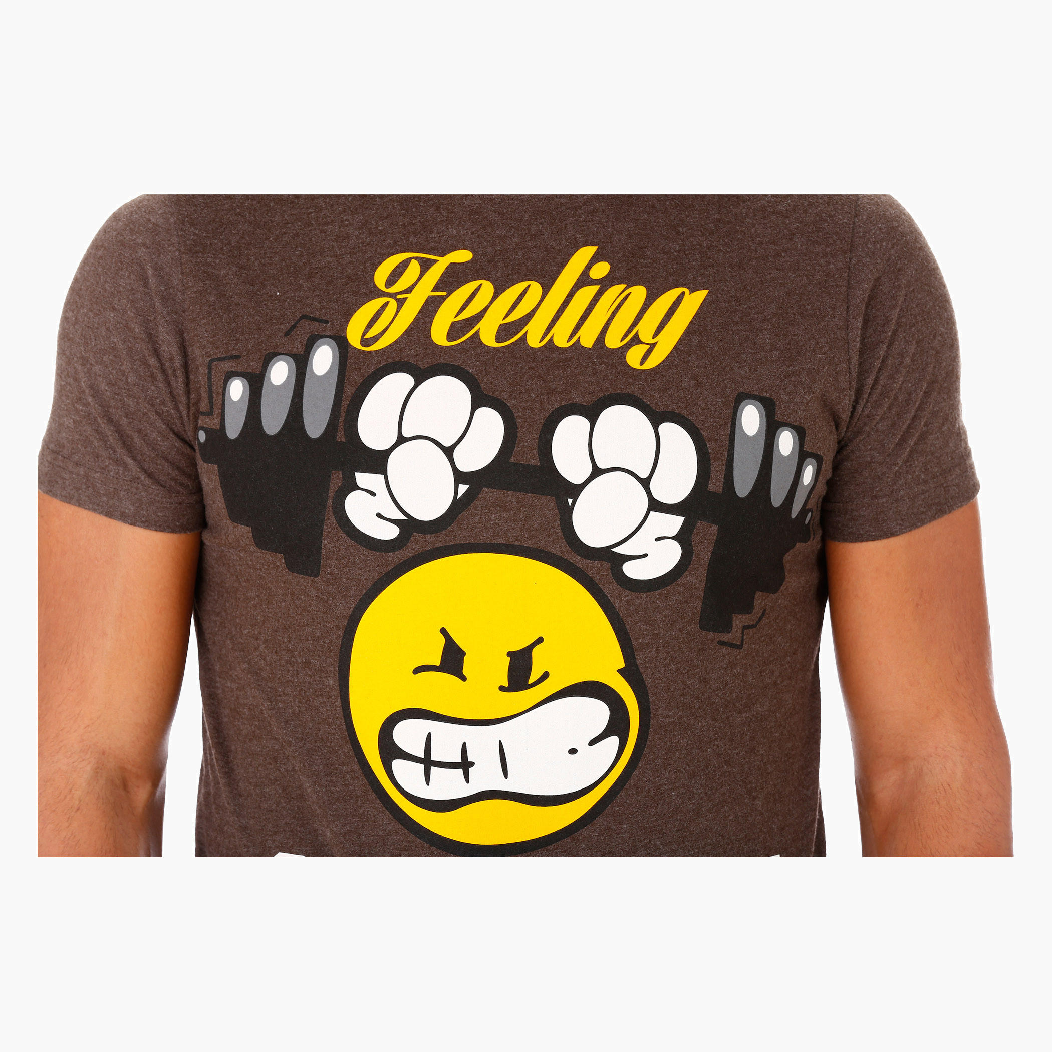 Smiley World Printed T-Shirt with Short Sleeves-men-clothing-tshirtsandpolos-tshirts-image-4