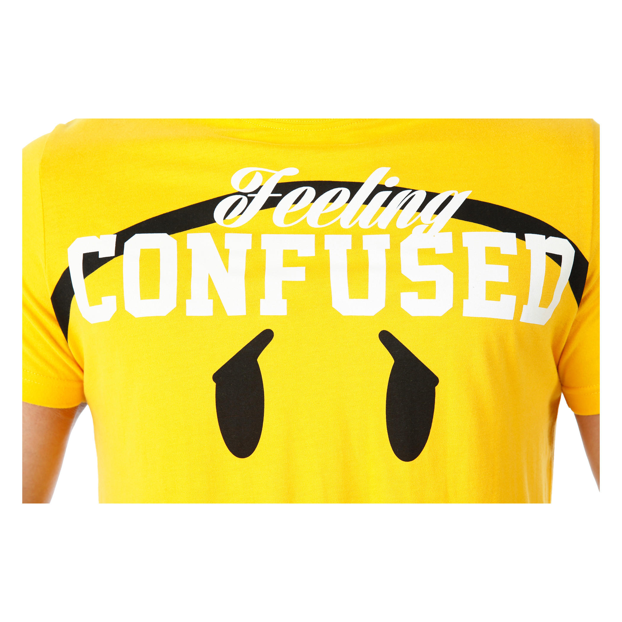 Smiley World Graphic Print Cotton T-Shirt with Short Sleeves in Regular Fit-men-clothing-tshirtsandpolos-tshirts-image-4