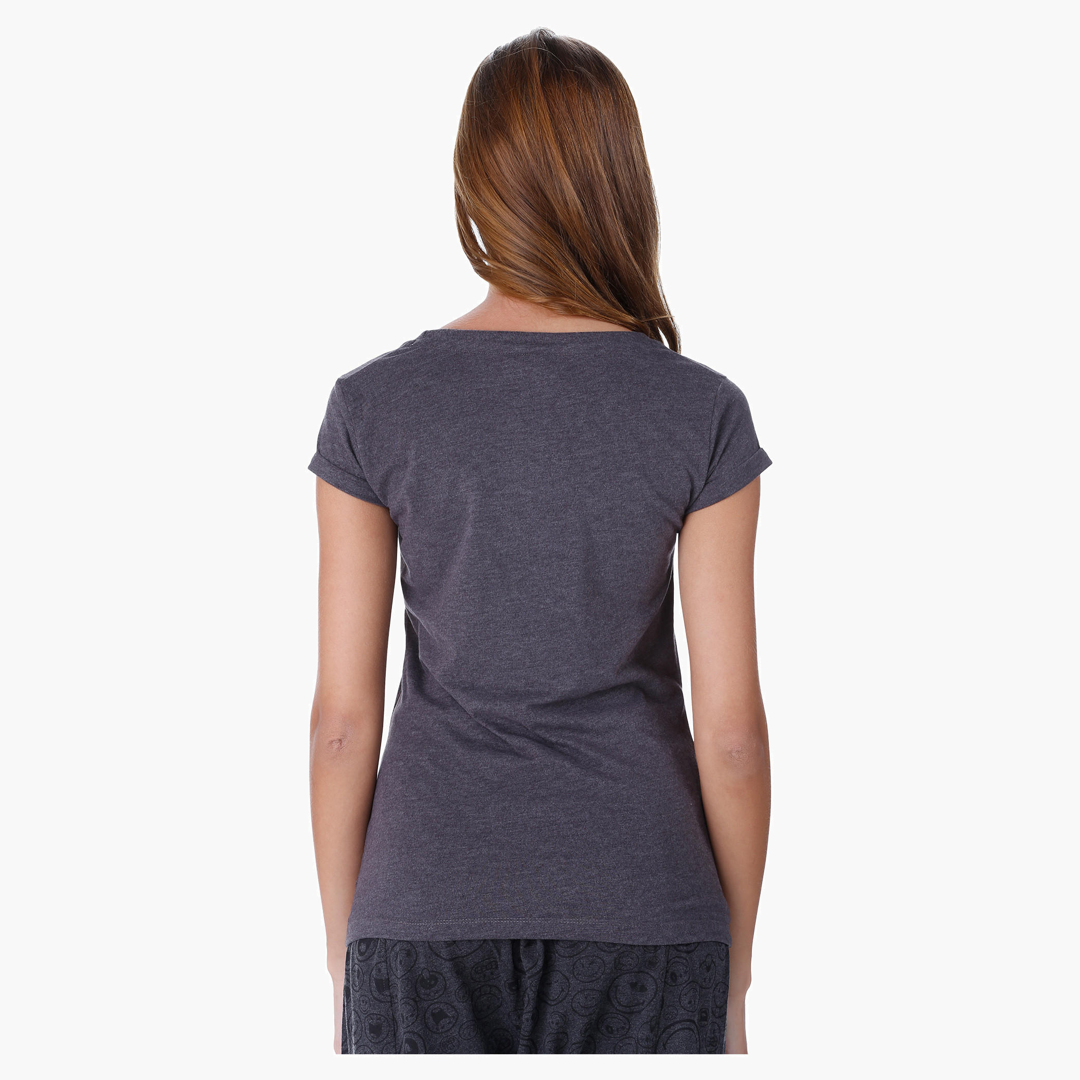 Smiley World Graphic Print T-shirt-women-clothing-tshirts-image-2