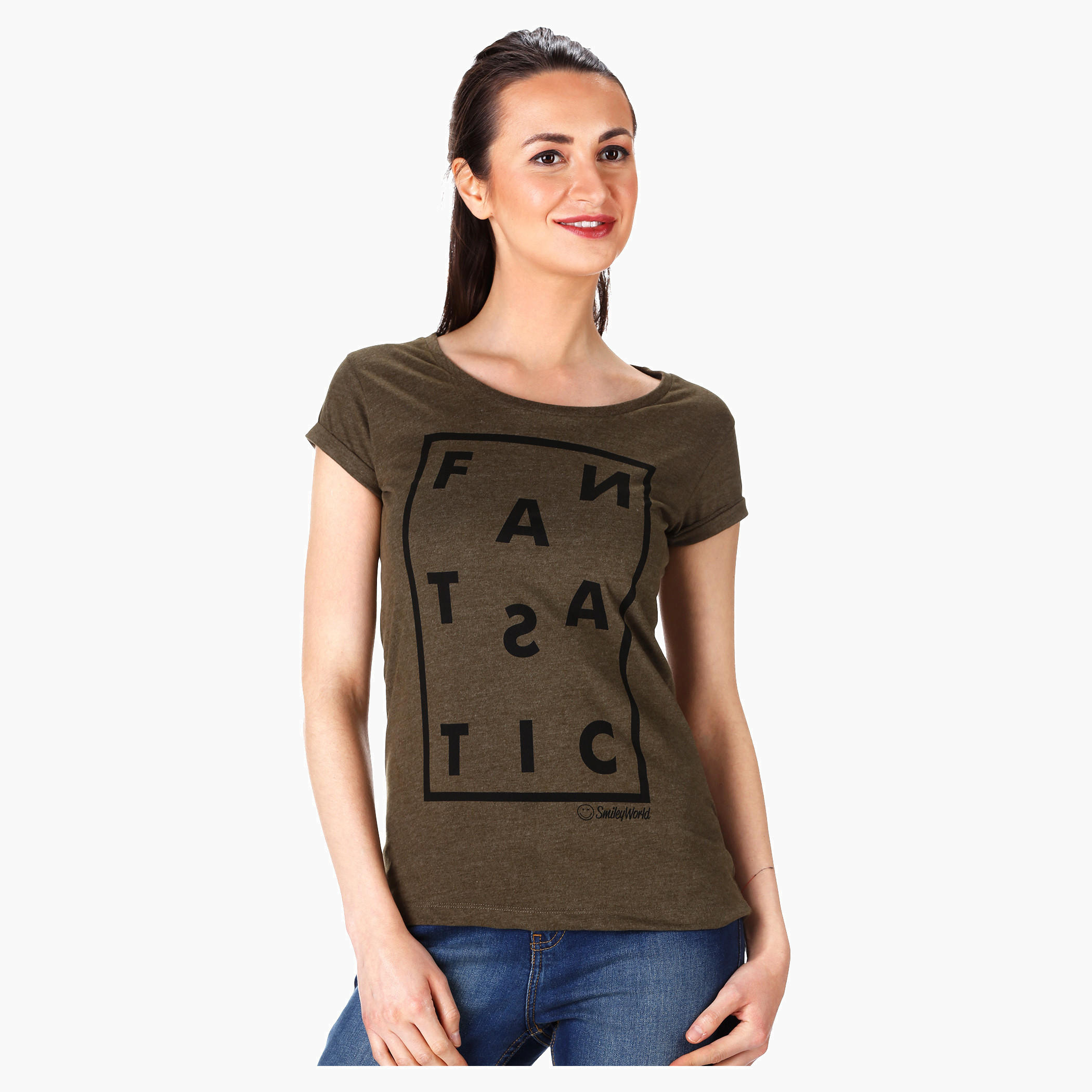 Smiley World Short Sleeves T-shirt-women-clothing-tshirts-image-1