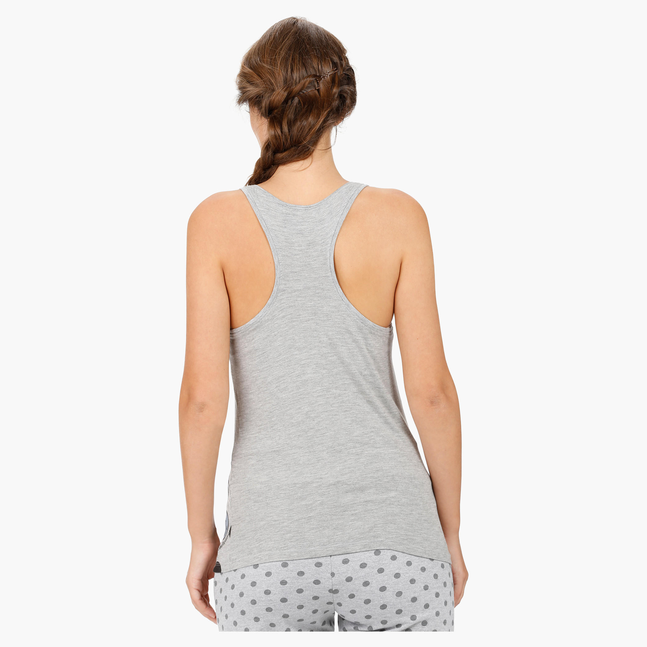 Smiley World Polka Dot Print T-Shirt-women-clothing-tshirts-image-2