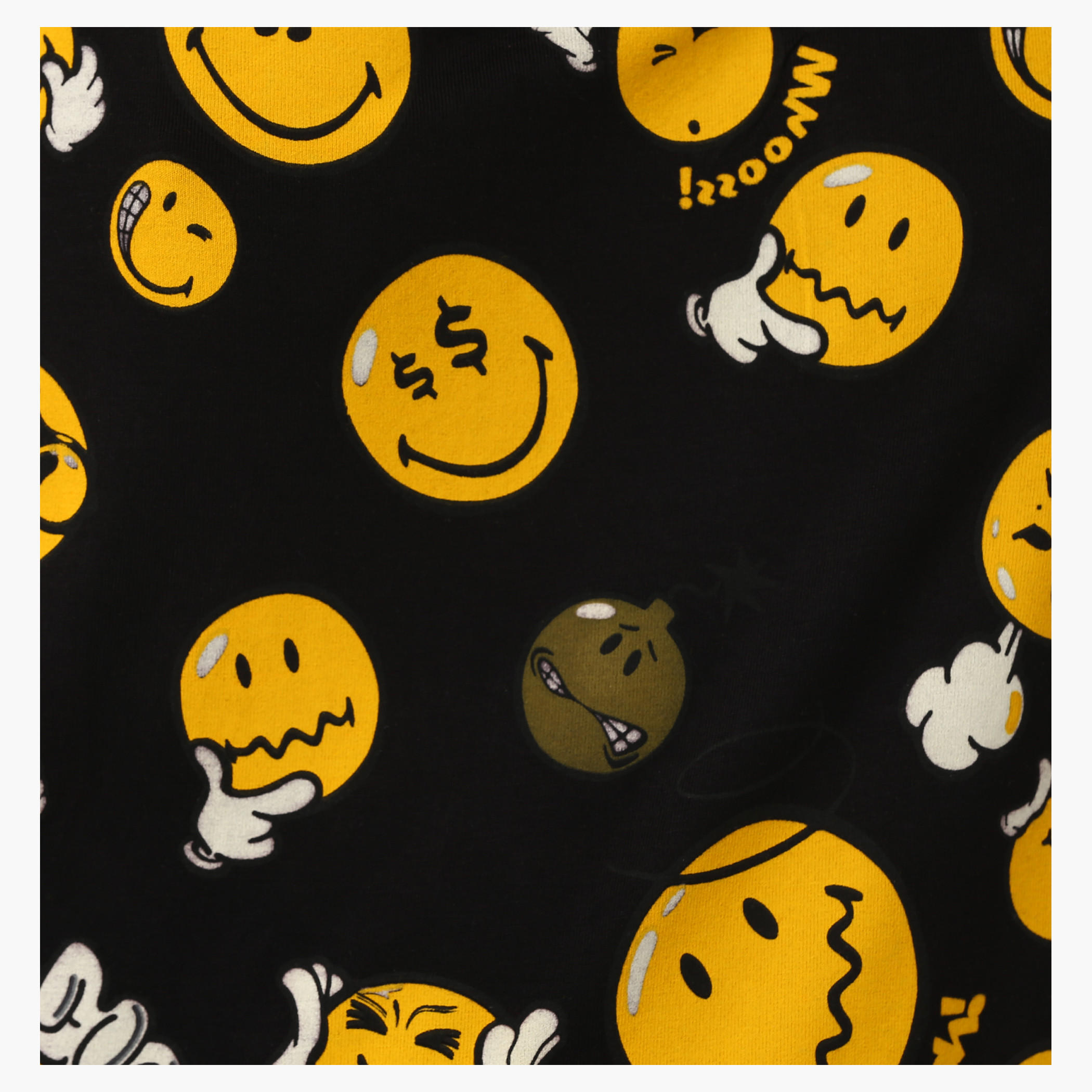 Smiley World Cotton Printed Top-women-clothing-tshirts-image-2