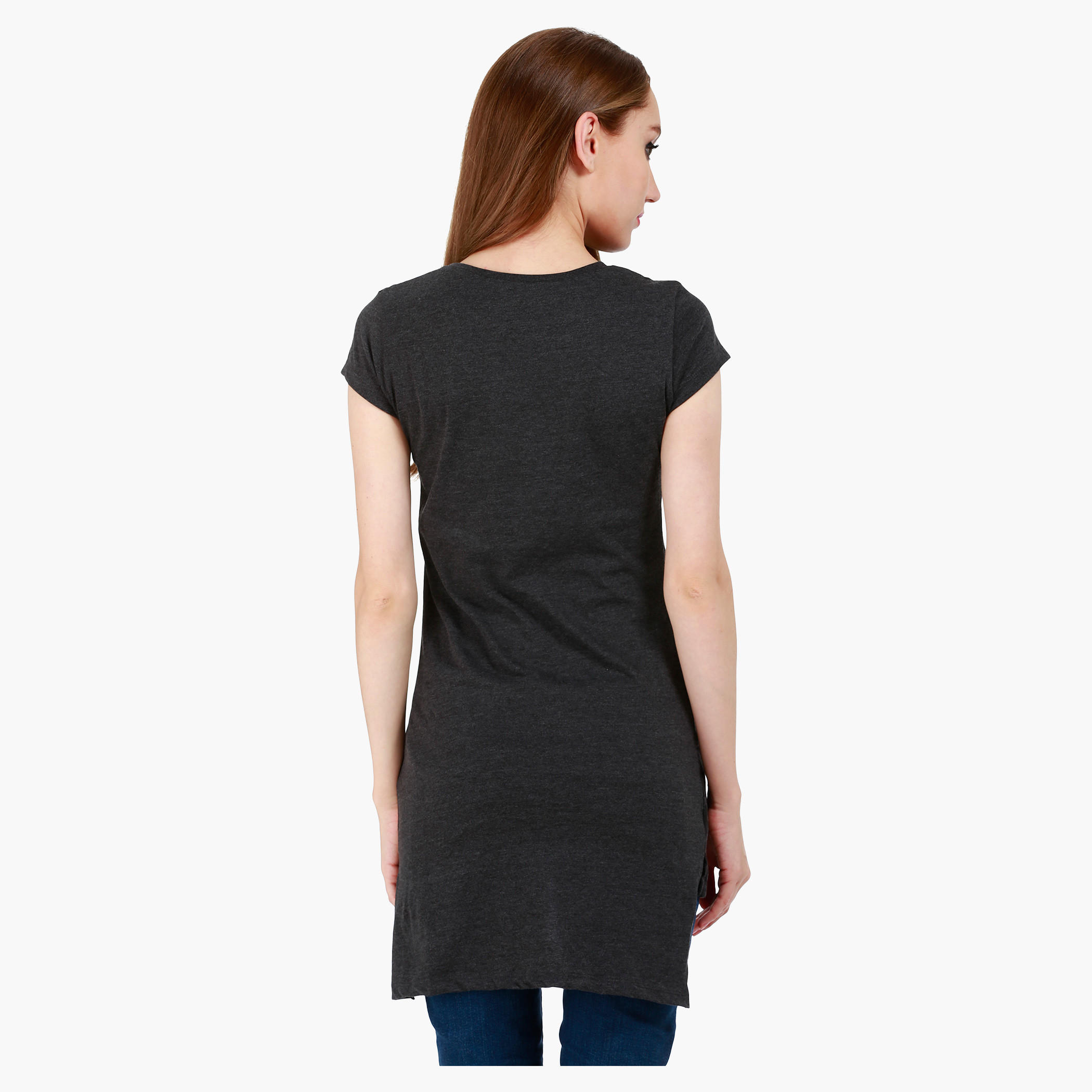 Smiley World Printed Top with Short Sleeves-women-clothing-shirtsandblouses-blouses-image-2
