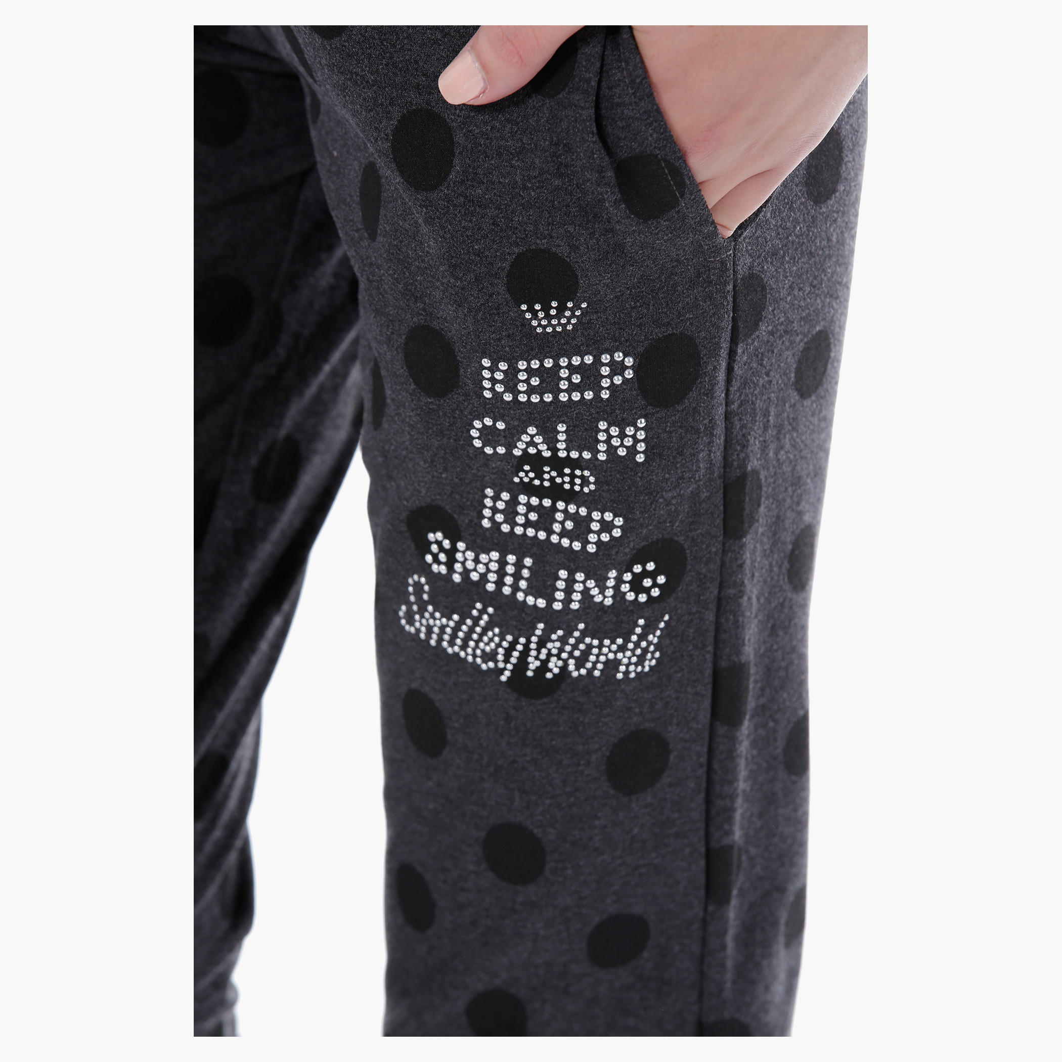 Smiley World Printed Jog Pants-women-clothing-bottoms-joggers-image-2
