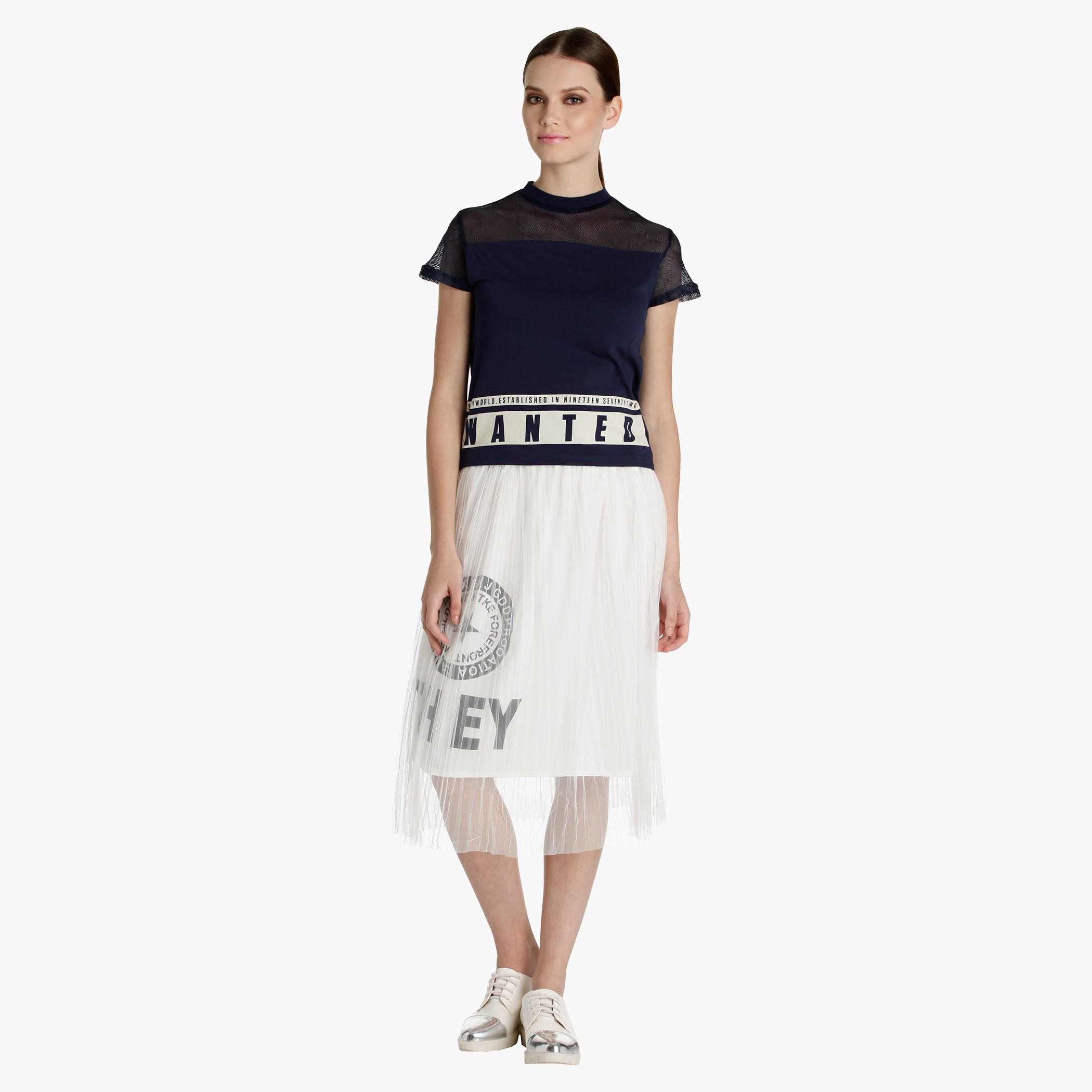 Smiley World Printed Top-women-clothing-shirtsandblouses-blouses-image-1