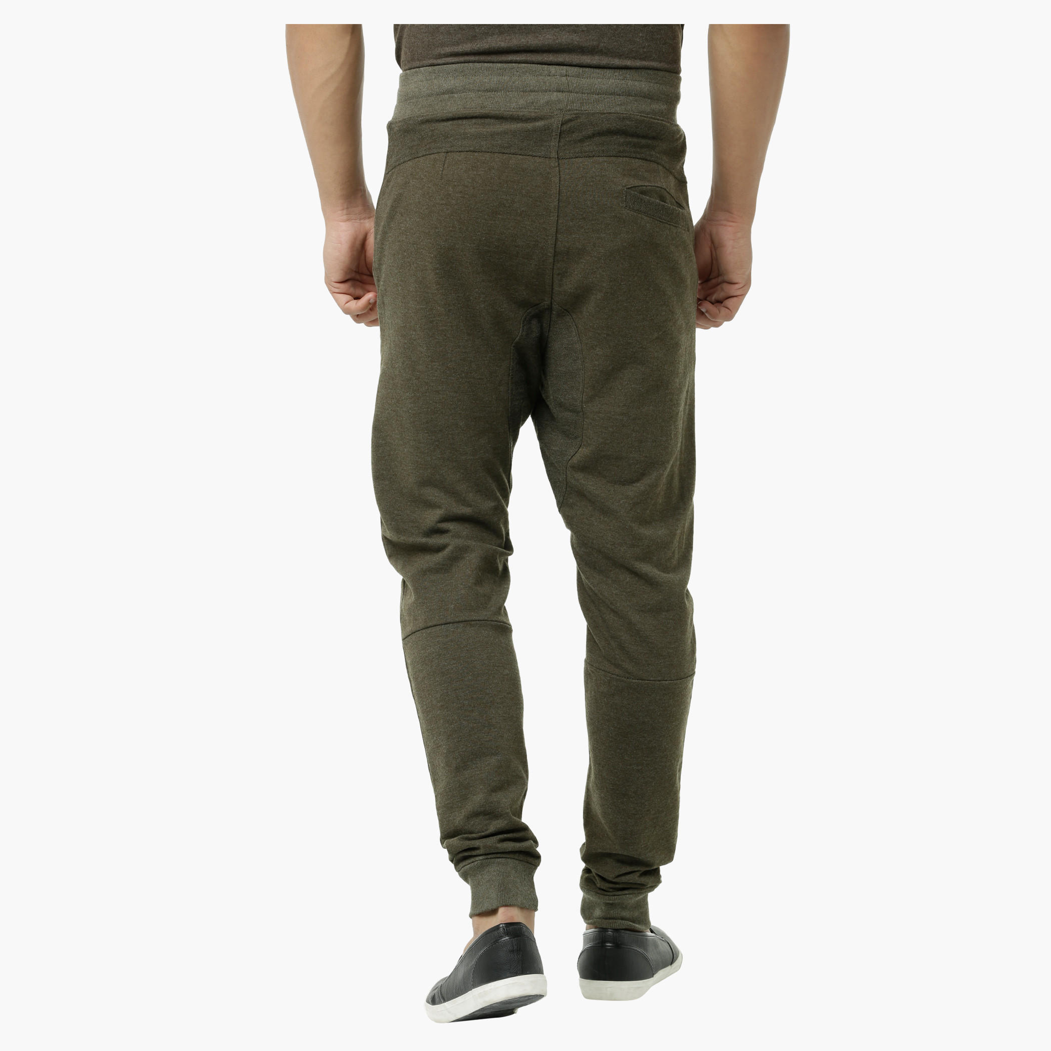 Smiley World Printed Jog Pants with Cuffed Hem-men-clothing-bottoms-joggers-image-2