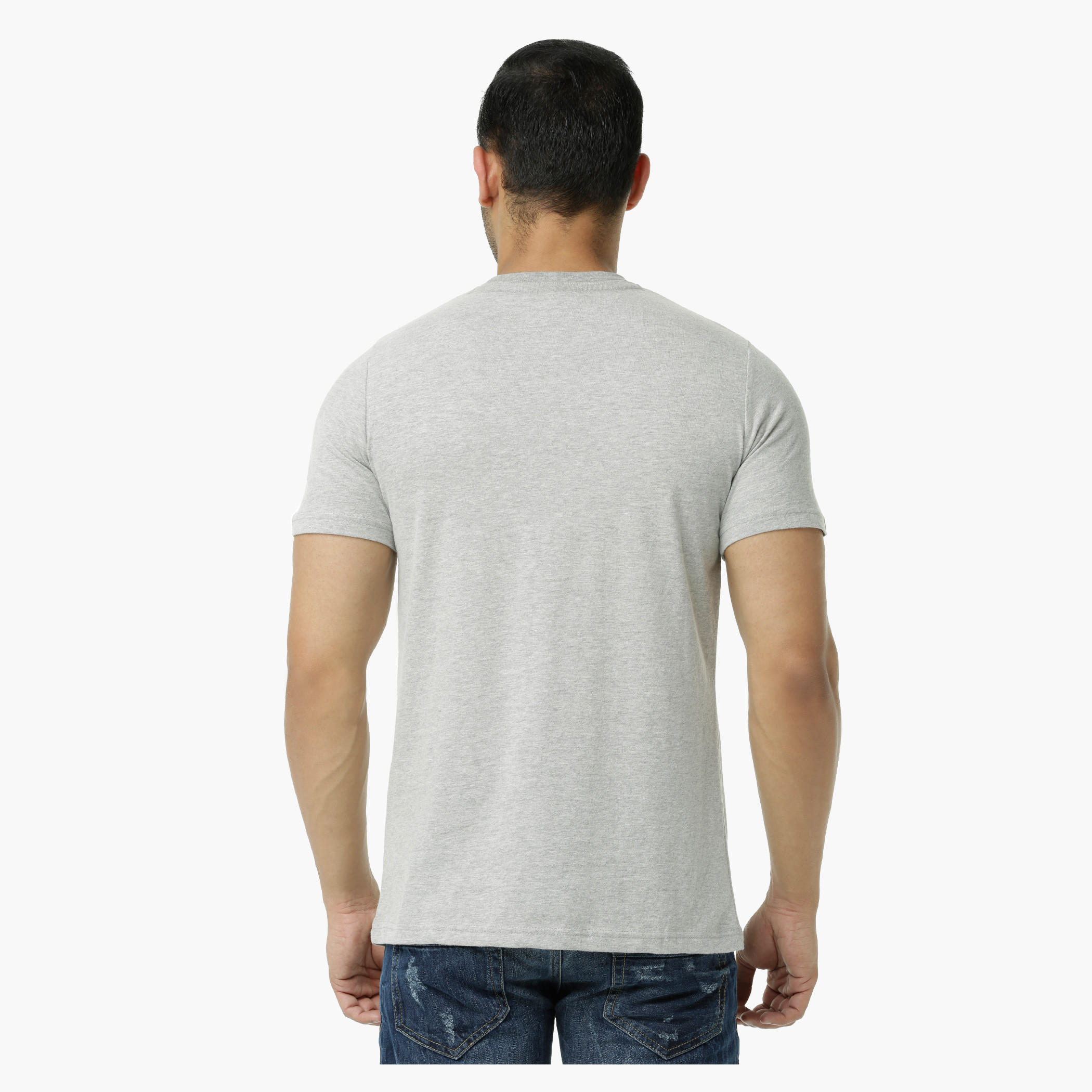 Smiley World Graphic Print T-Shirt with Short Sleeves-men-clothing-tshirtsandpolos-tshirts-image-2