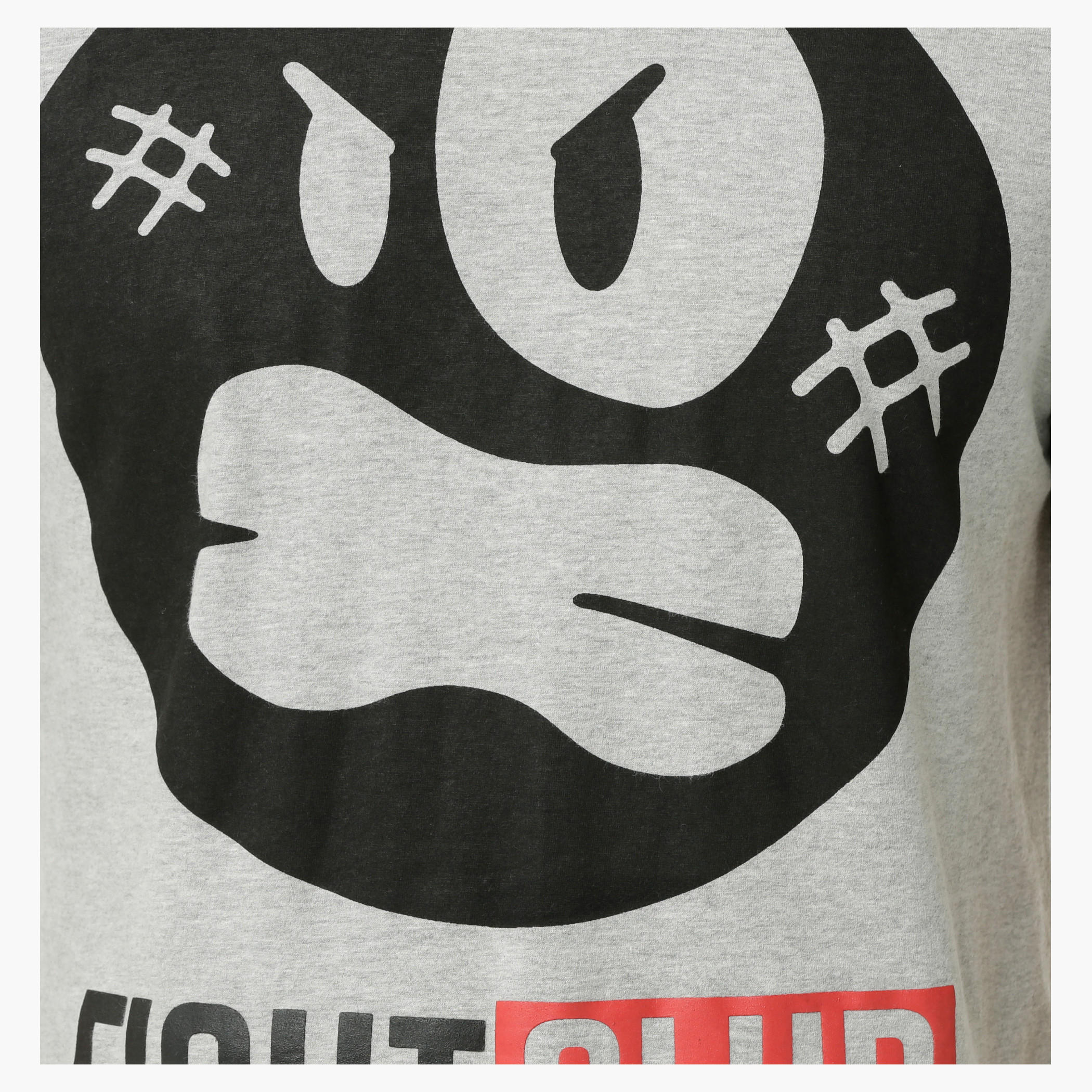 Smiley World Graphic Print T-Shirt with Short Sleeves-men-clothing-tshirtsandpolos-tshirts-image-4