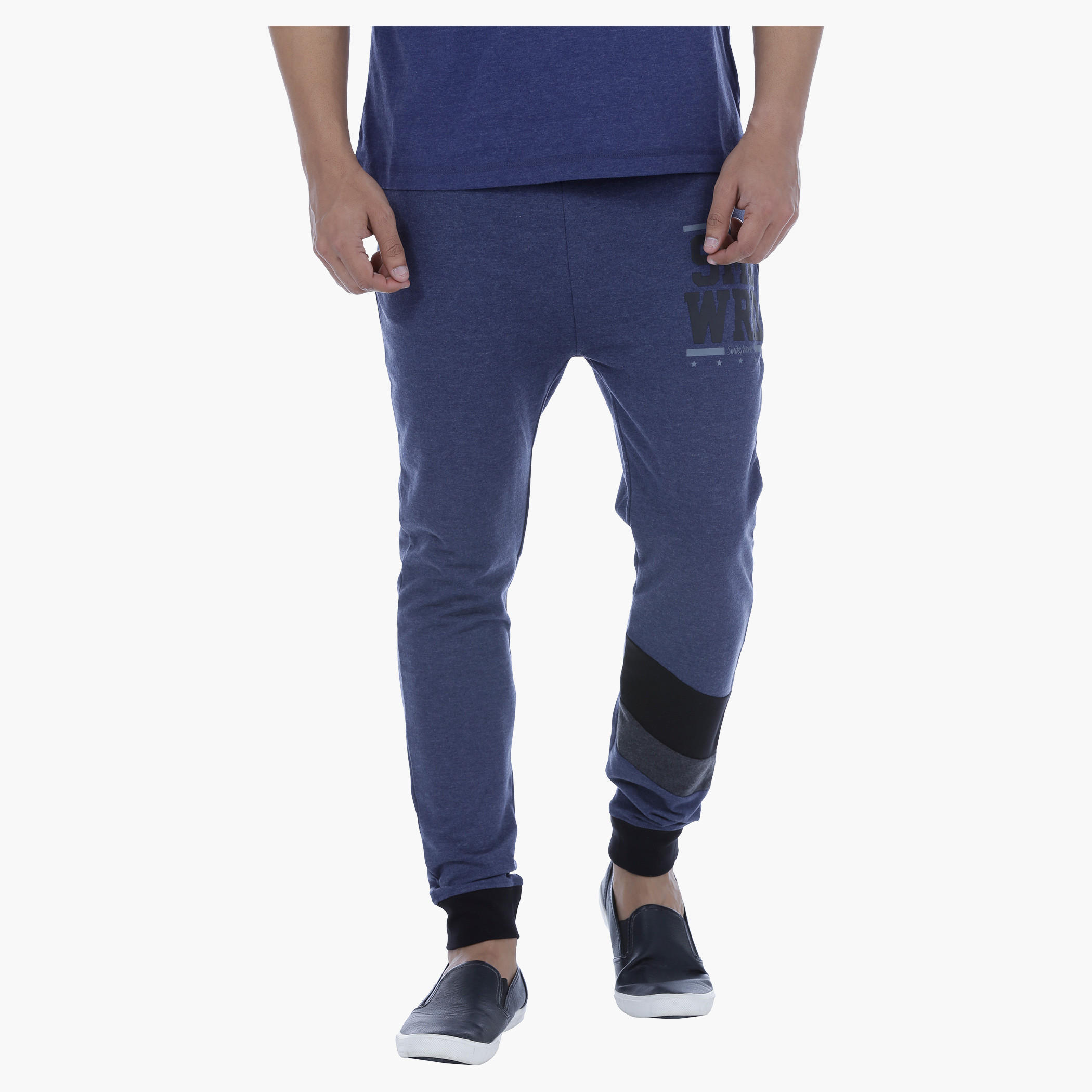 Smiley World Graphic Print Jog Pants-men-clothing-bottoms-joggers-image-5