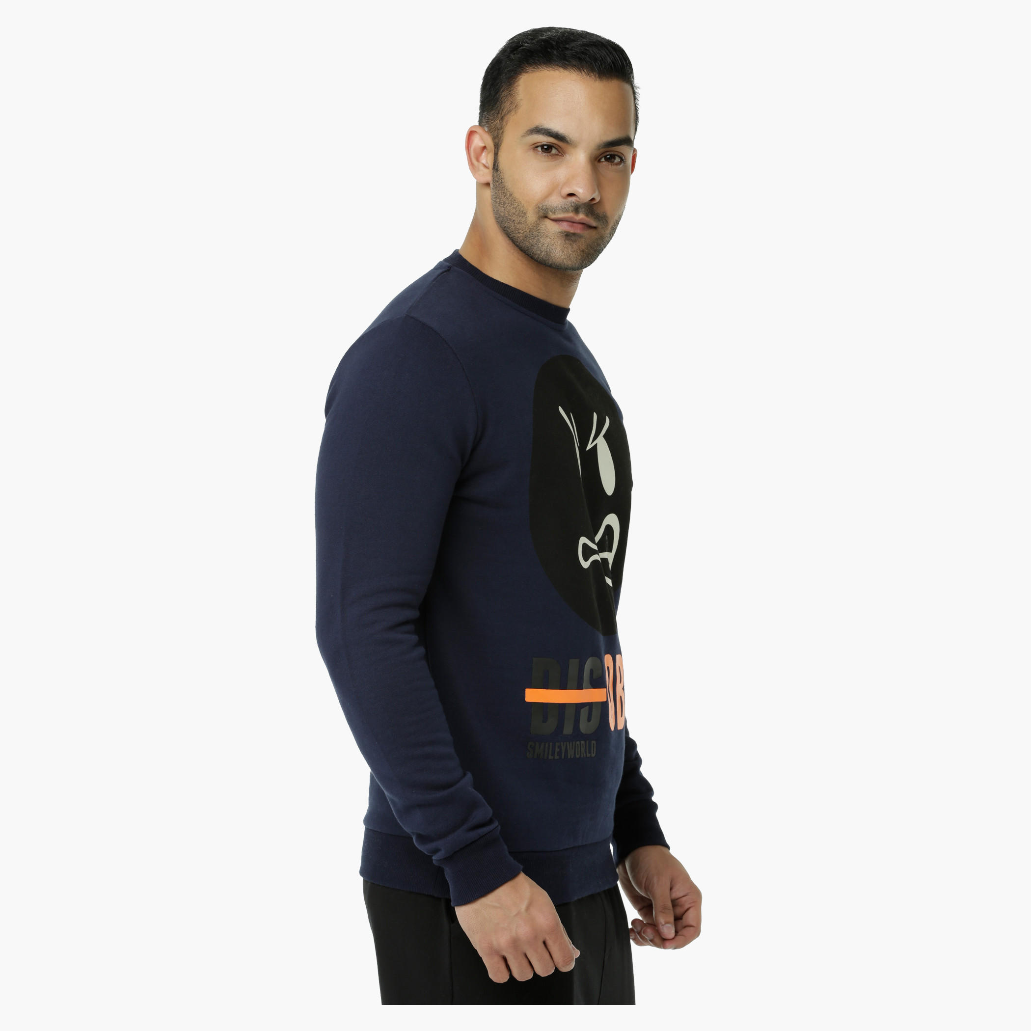 Smiley World Printed Sweat Shirt-men-winterwear-hoodiesandsweatshirts-image-3