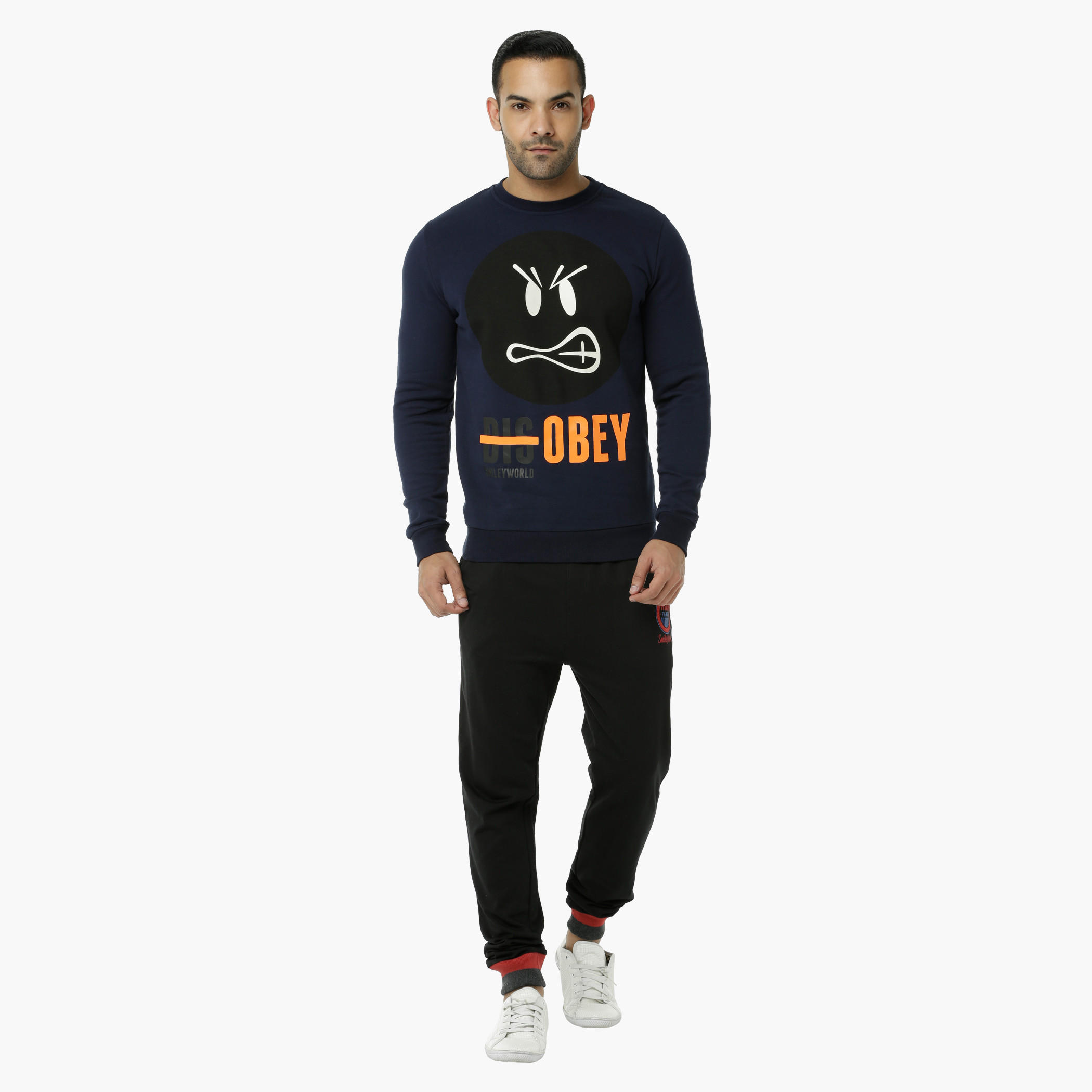Smiley World Printed Sweat Shirt-men-winterwear-hoodiesandsweatshirts-image-5