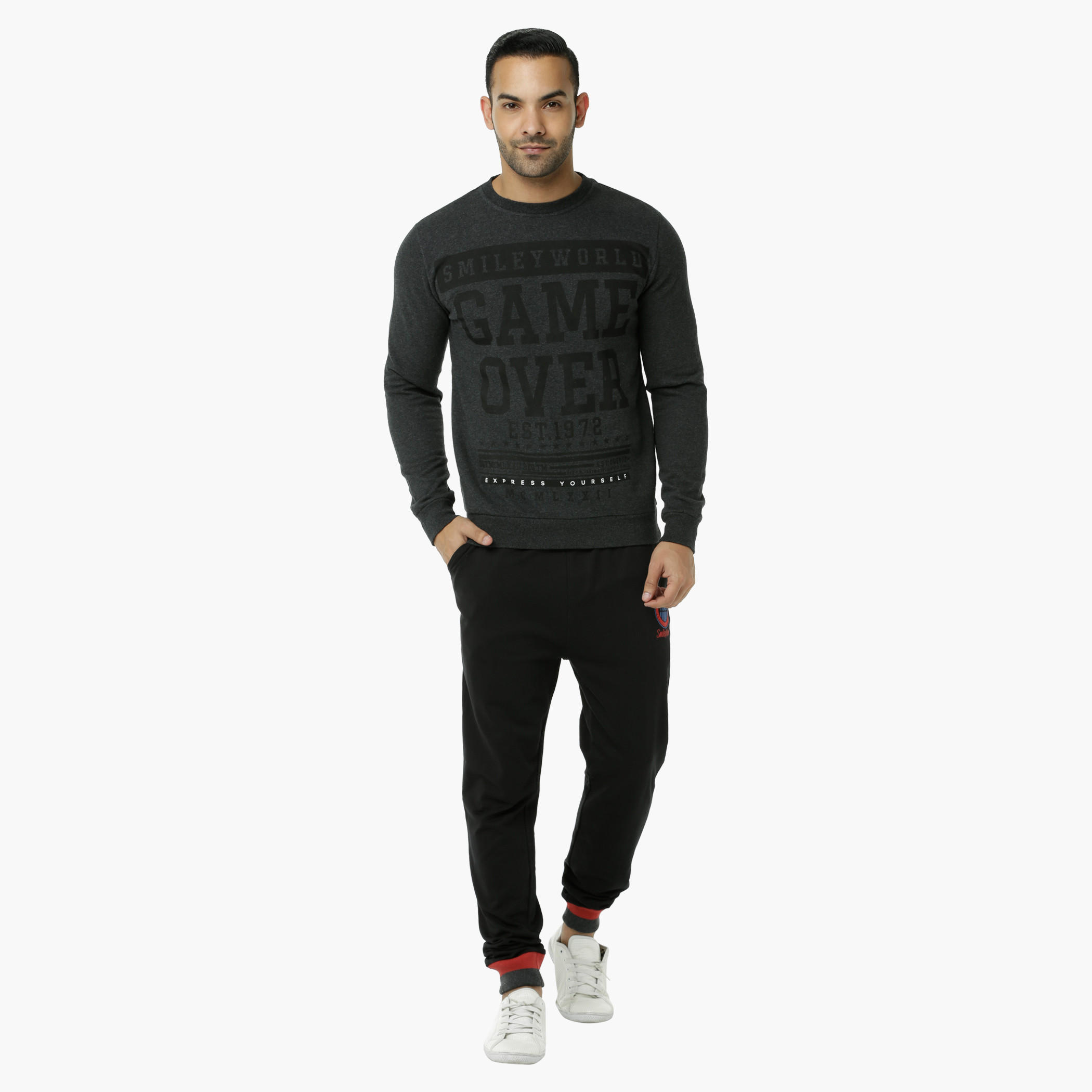 Smiley World Printed Sweat Shirt-men-winterwear-hoodiesandsweatshirts-image-5