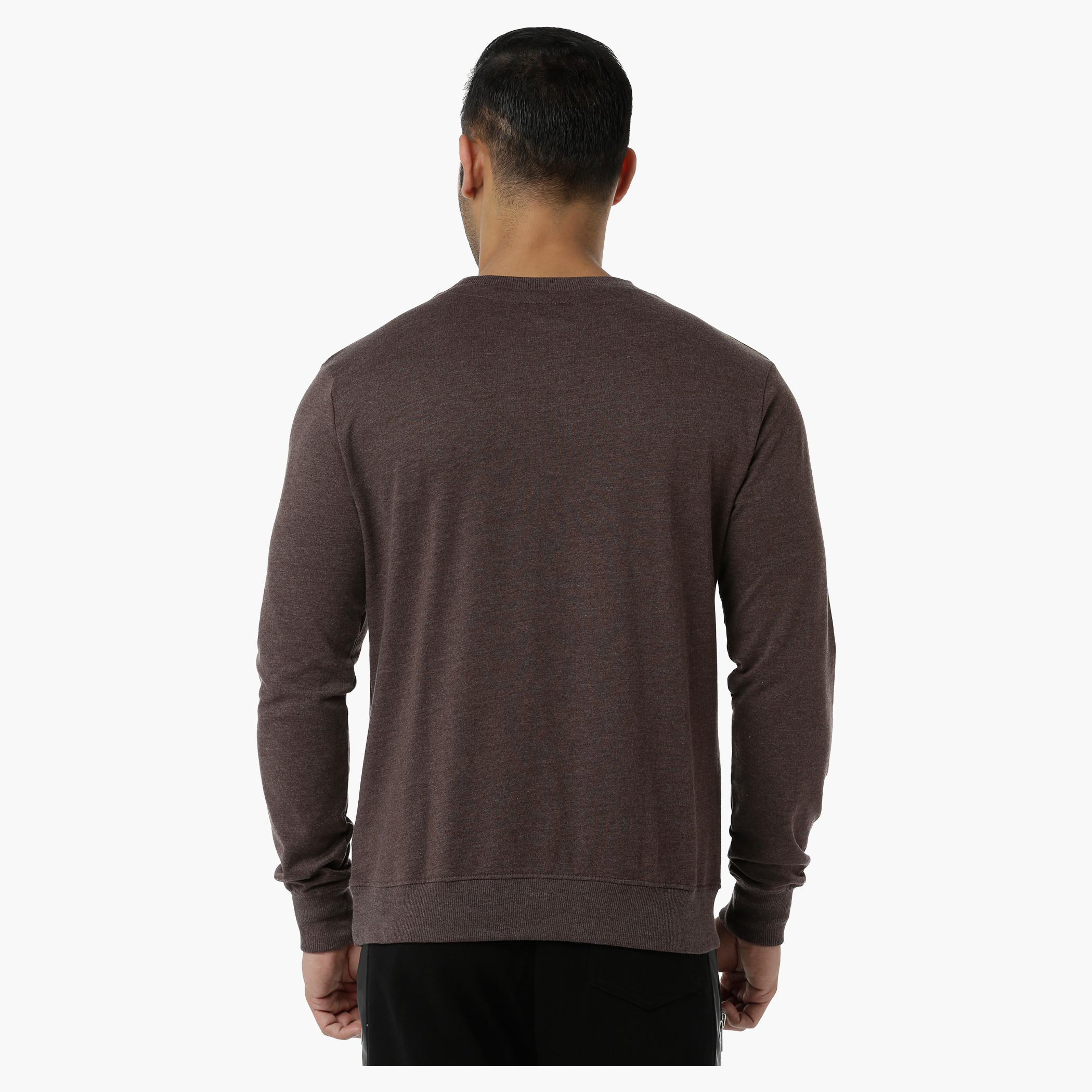 Smiley World Printed T-shirt with Long Sleeves-men-winterwear-hoodiesandsweatshirts-image-2