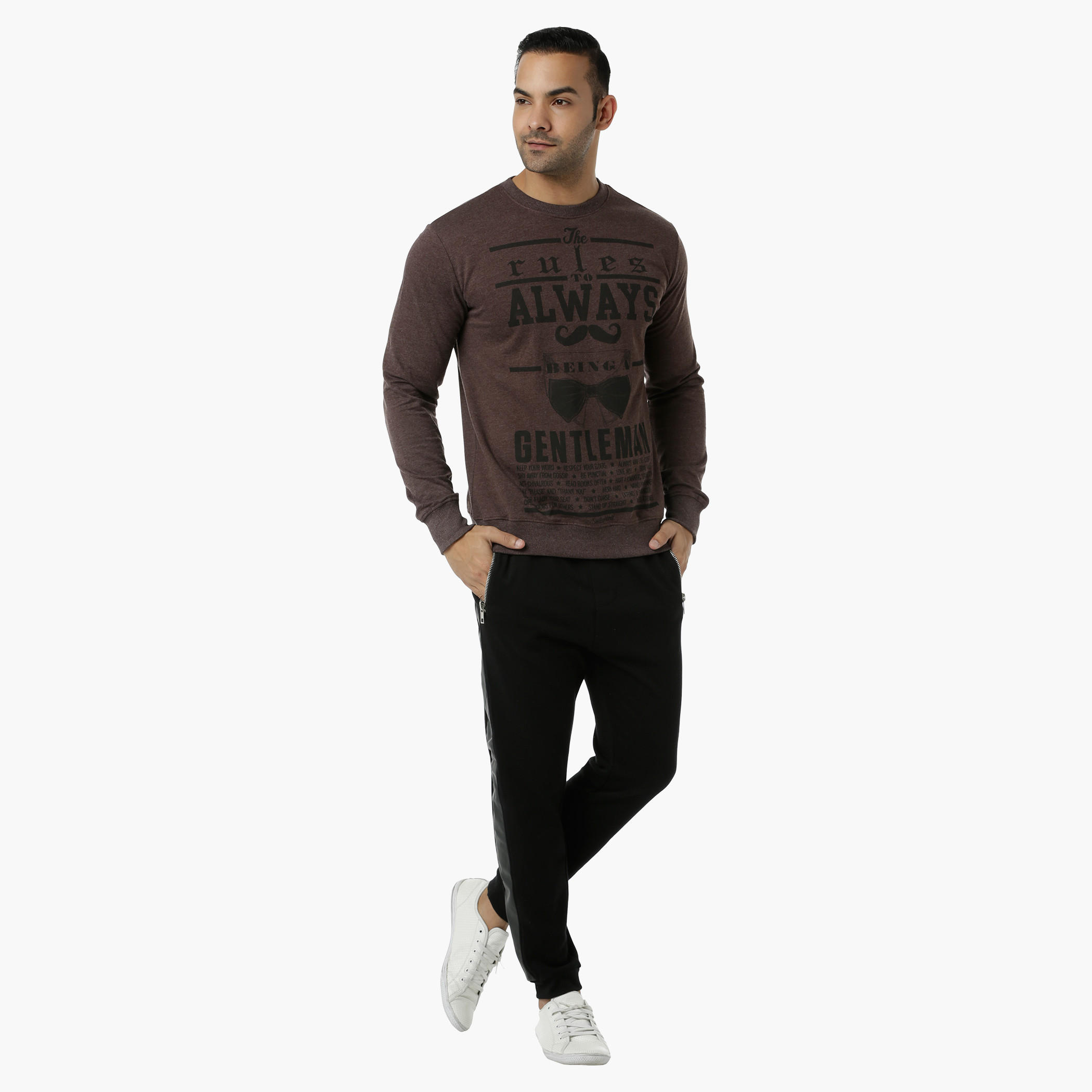 Smiley World Printed T-shirt with Long Sleeves-men-winterwear-hoodiesandsweatshirts-image-5