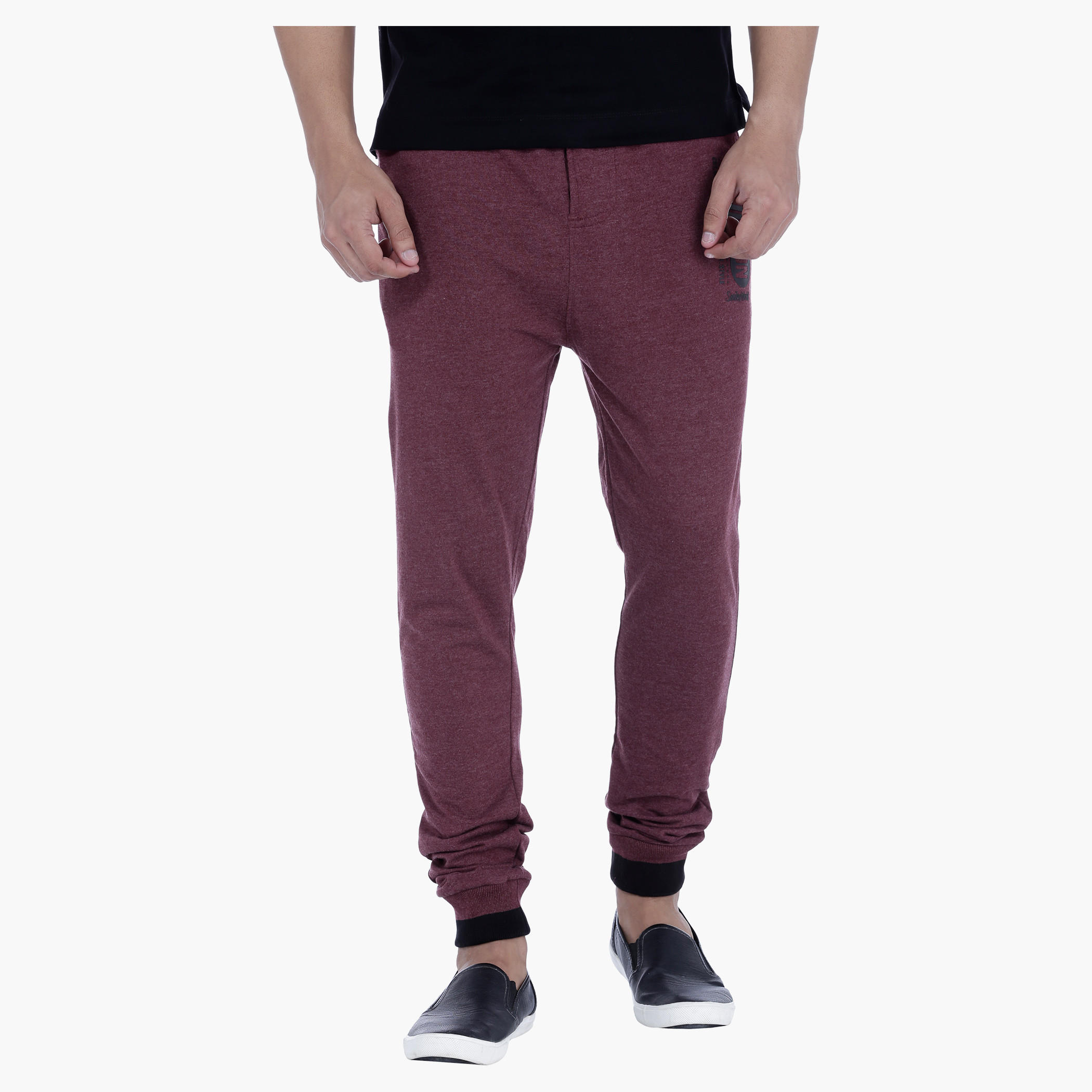 Jog Pants with Elasticised Waistband-men-clothing-bottoms-joggers-image-1