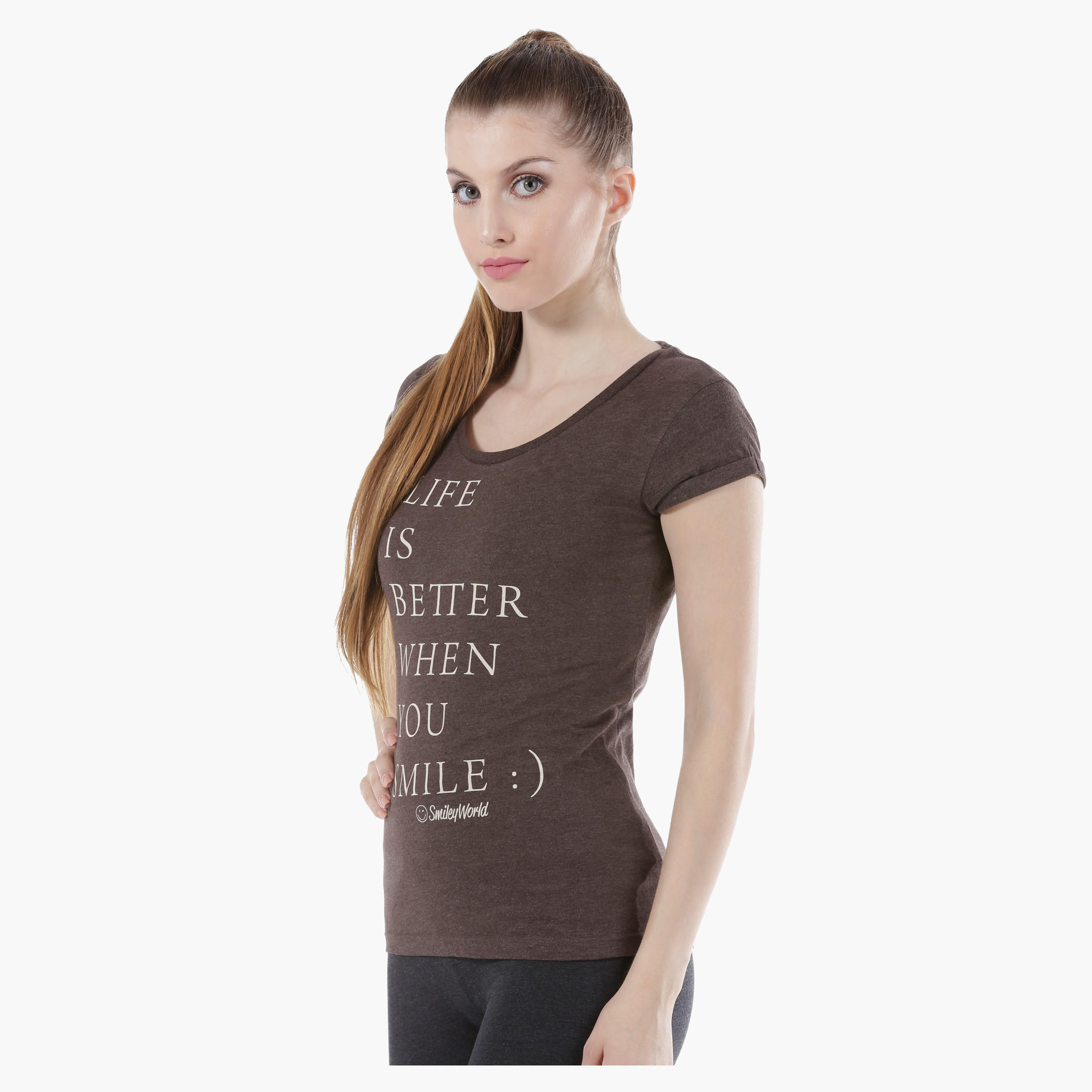 Basic Top with Long Sleeves in Regular Fit-women-clothing-tshirts-image-3