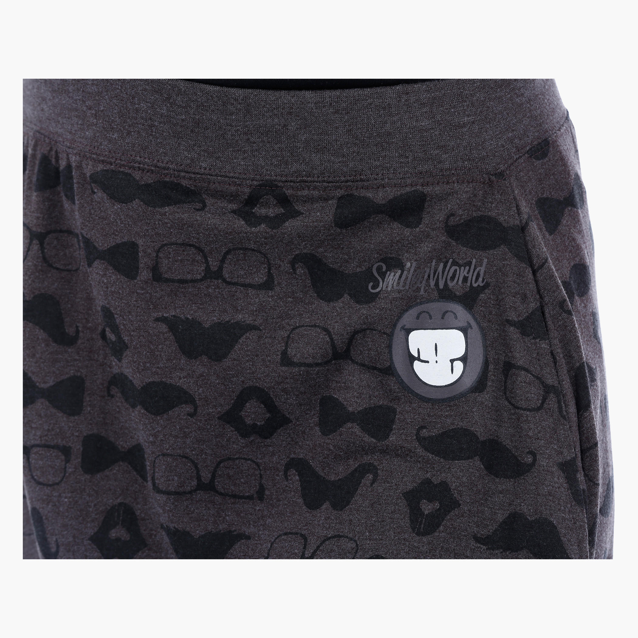 Smiley World Printed Pants-women-clothing-bottoms-joggers-image-4